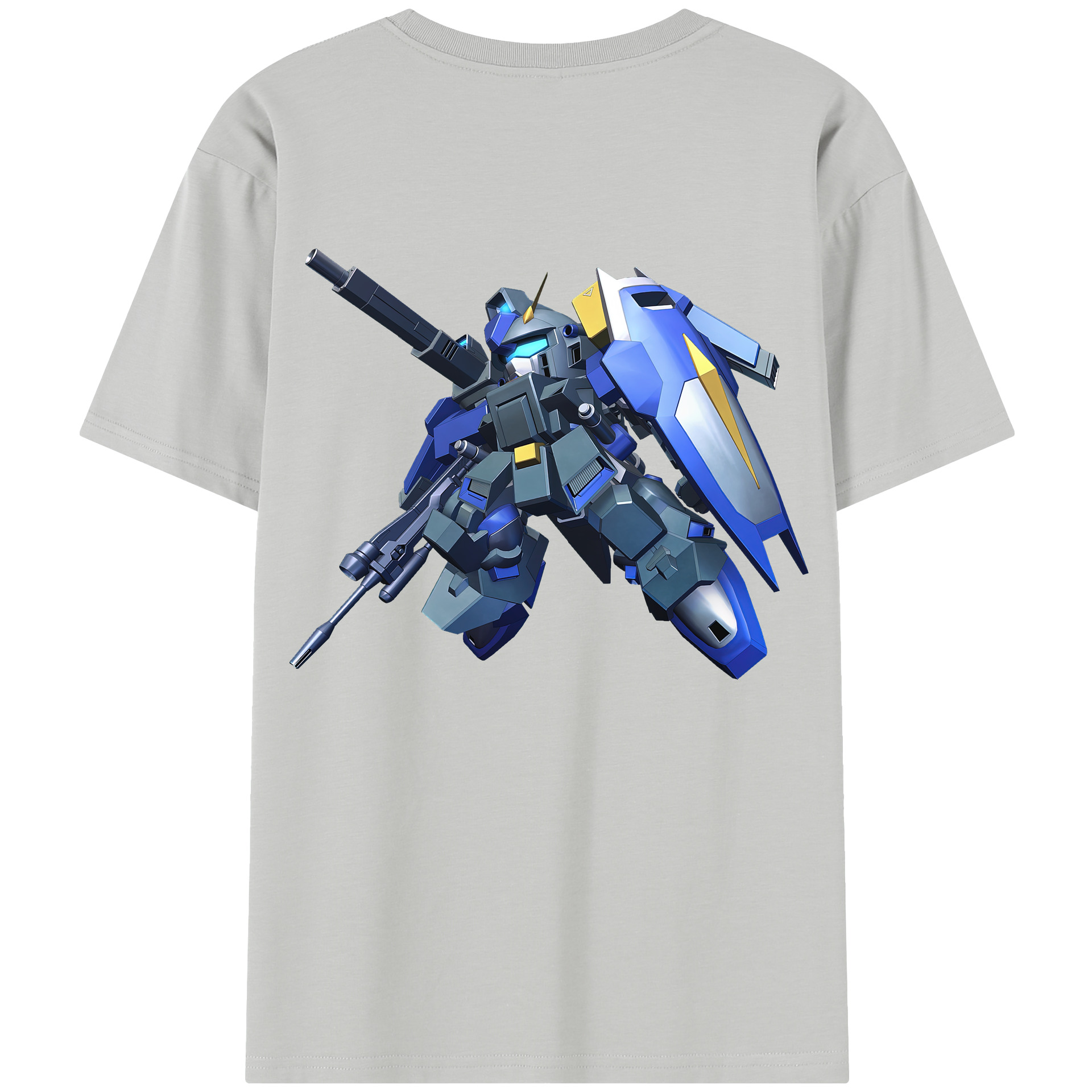（画像用） 機動戦士ガンダム Mobile Suit Gundam レディース半袖Tシャツ(バックプリント)