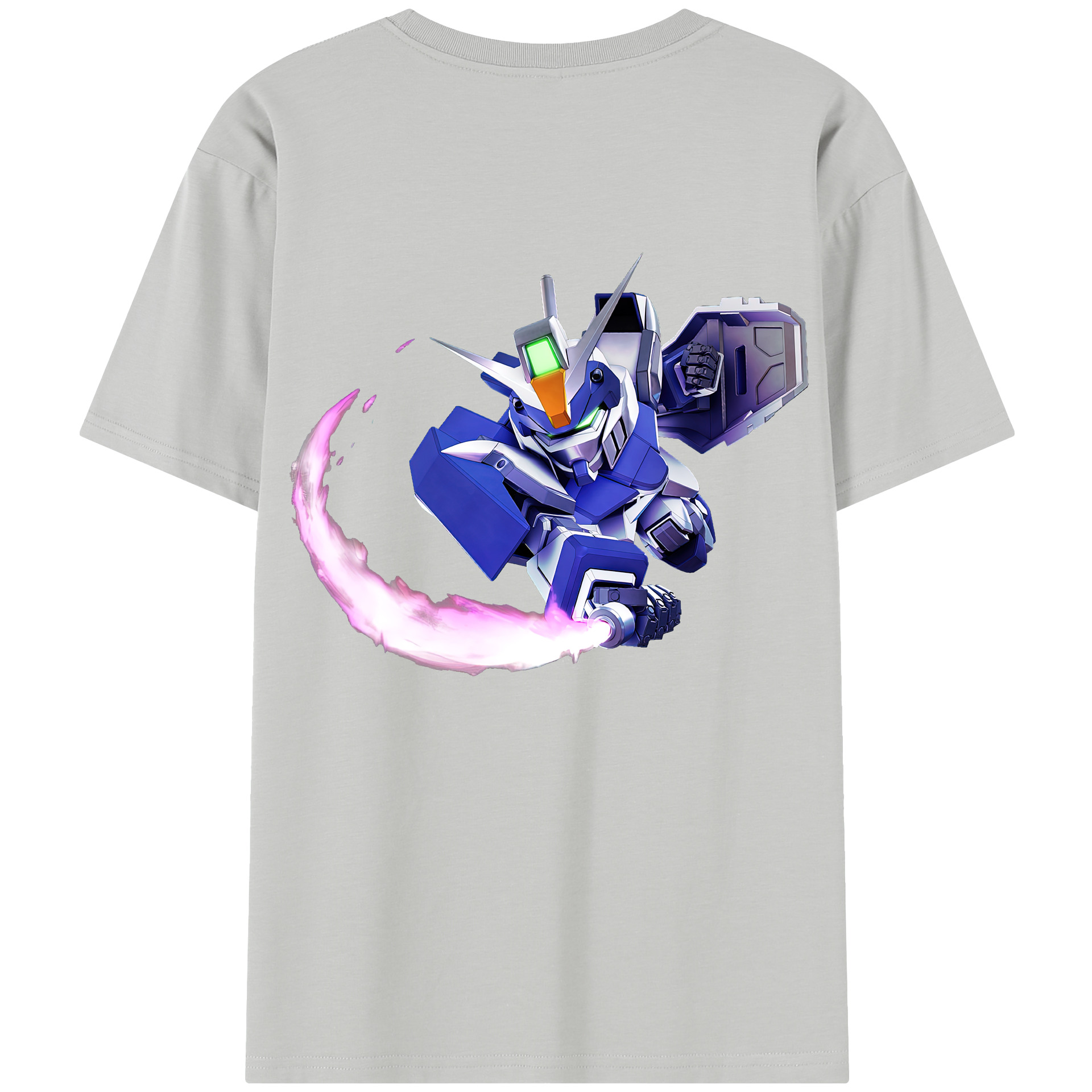 （画像用） 機動戦士ガンダム Mobile Suit Gundam レディース半袖Tシャツ(バックプリント)