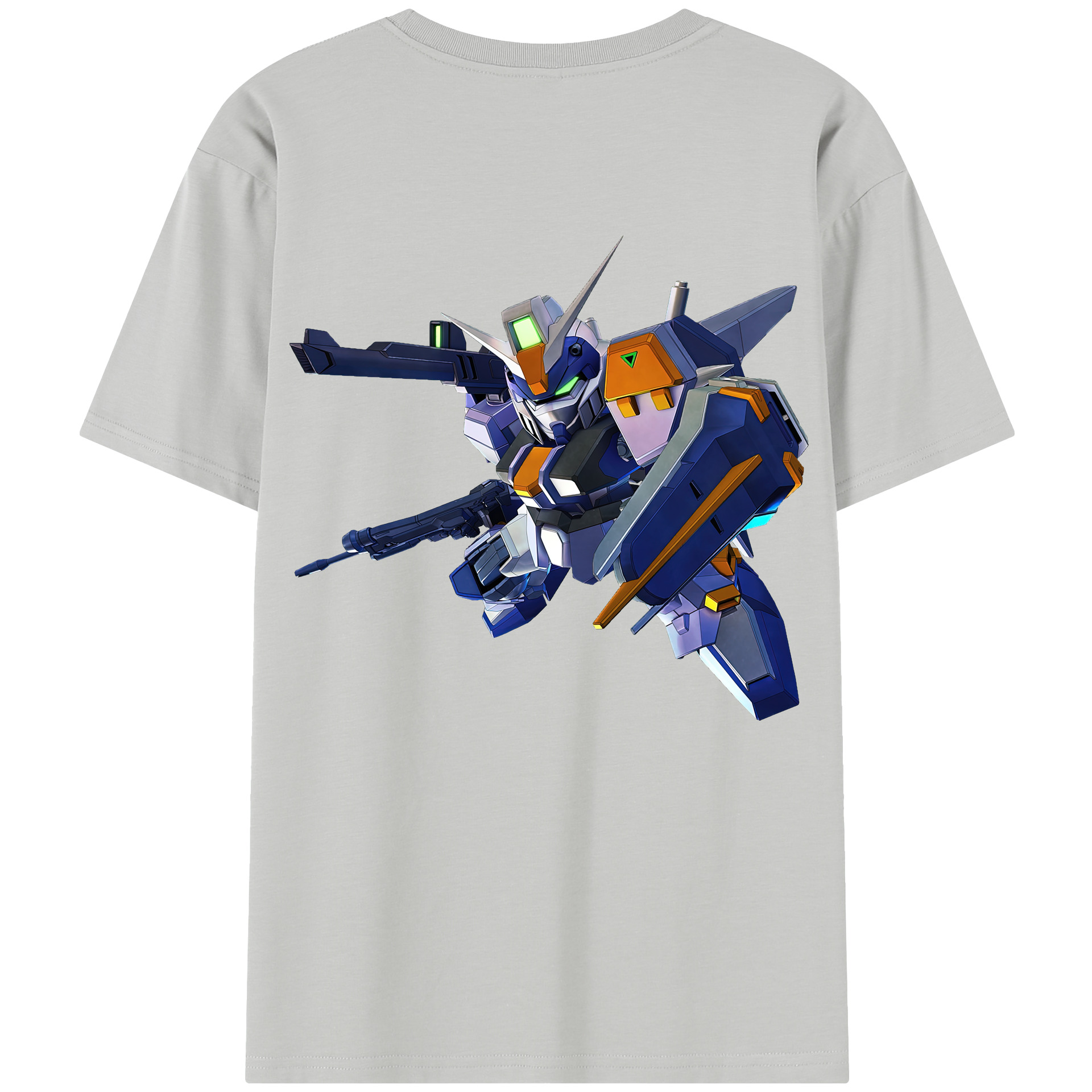 （画像用） 機動戦士ガンダム Mobile Suit Gundam レディース半袖Tシャツ(バックプリント)
