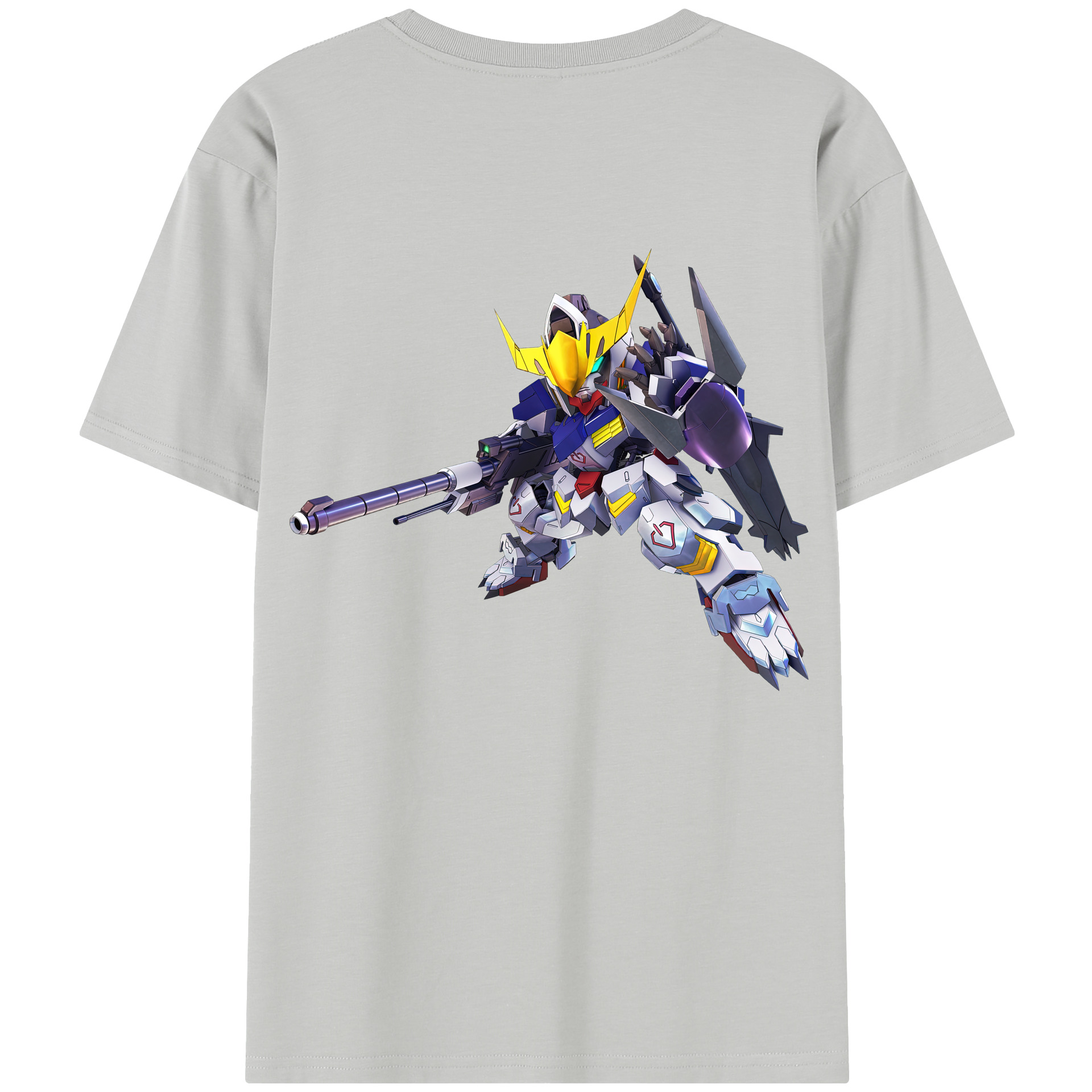 （画像用） 機動戦士ガンダム Mobile Suit Gundam レディース半袖Tシャツ(バックプリント)