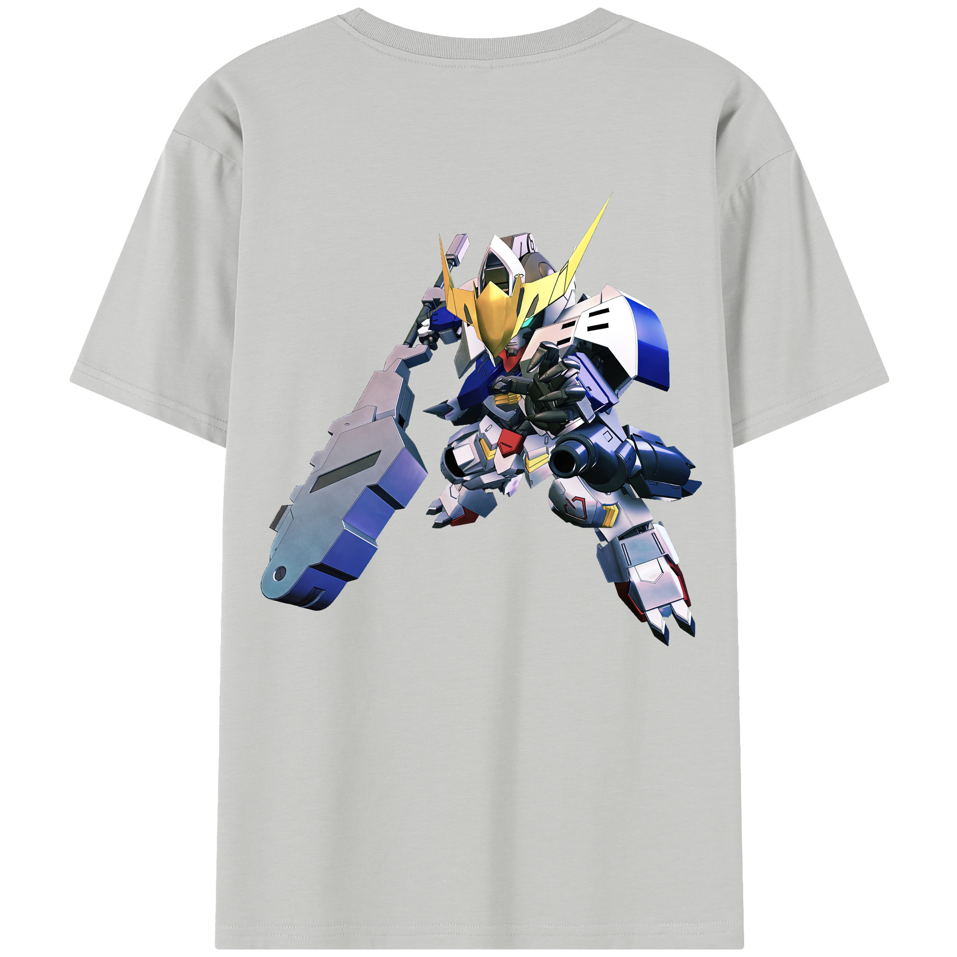 （画像用） 機動戦士ガンダム Mobile Suit Gundam レディース半袖Tシャツ(バックプリント)