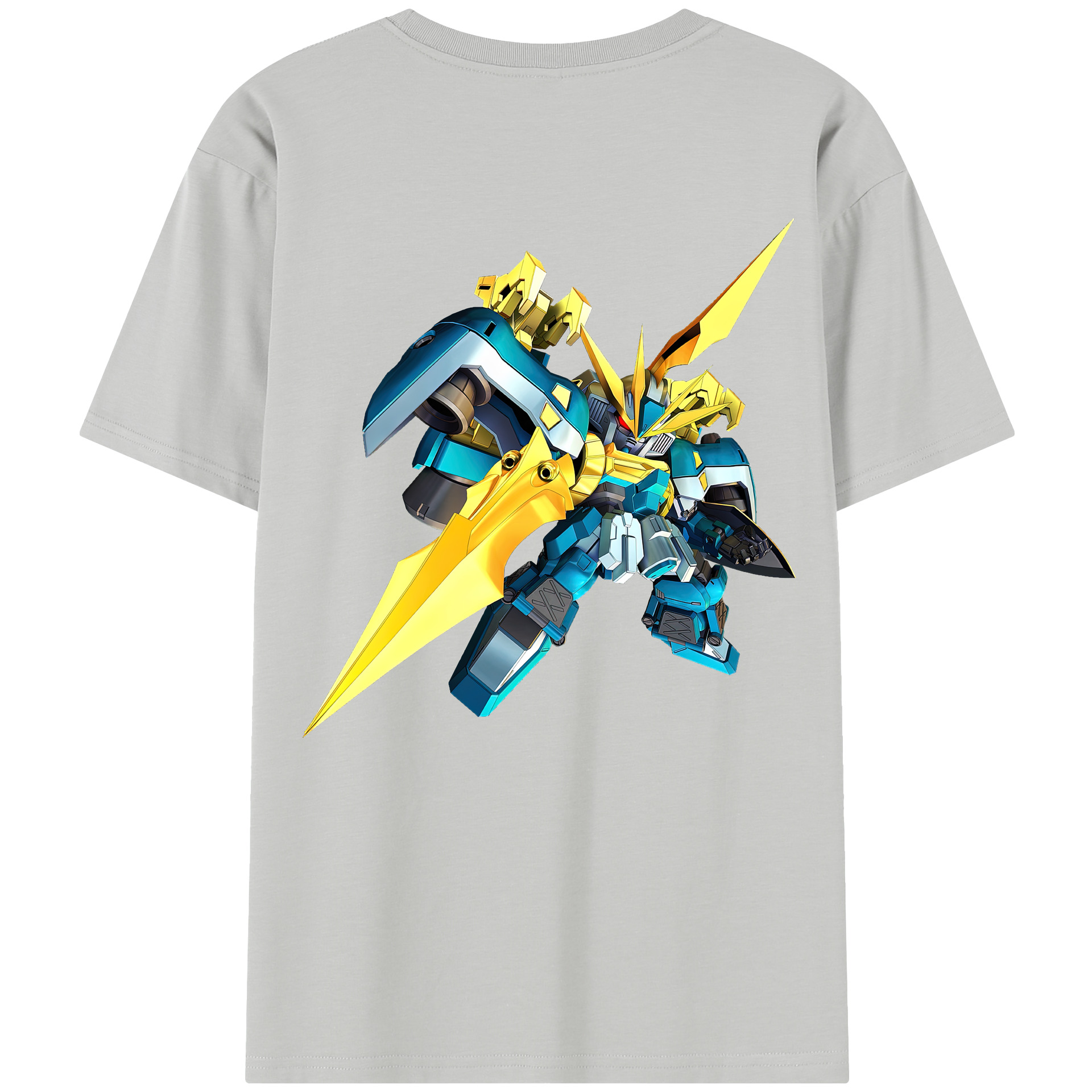（画像用） 機動戦士ガンダム Mobile Suit Gundam レディース半袖Tシャツ(バックプリント)