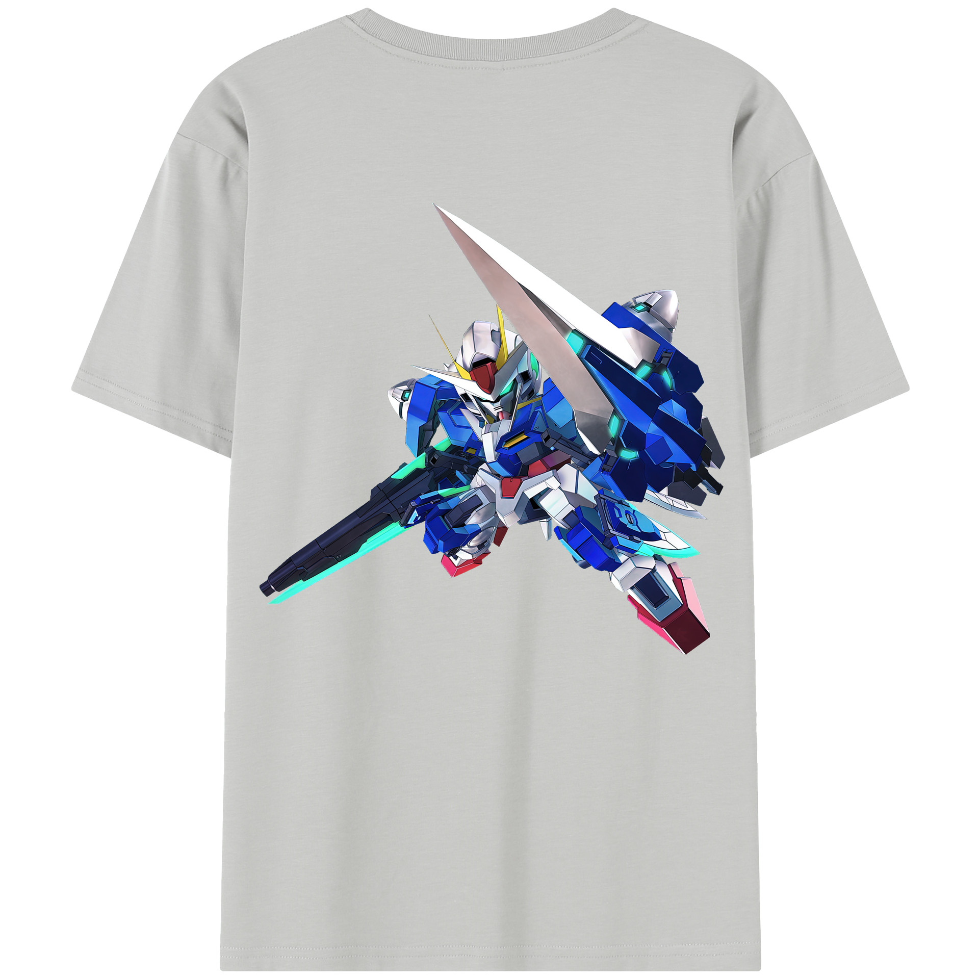 （画像用） 機動戦士ガンダム Mobile Suit Gundam レディース半袖Tシャツ(バックプリント)