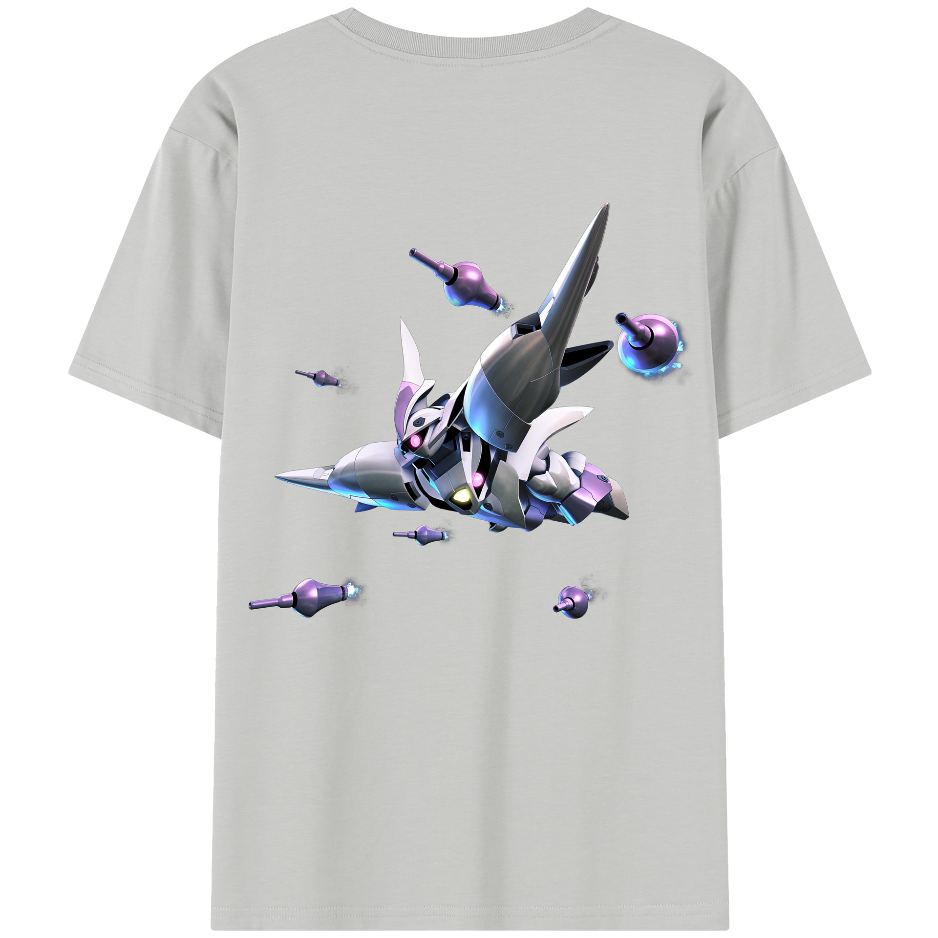 （画像用） 機動戦士ガンダム Mobile Suit Gundam レディース半袖Tシャツ(バックプリント)