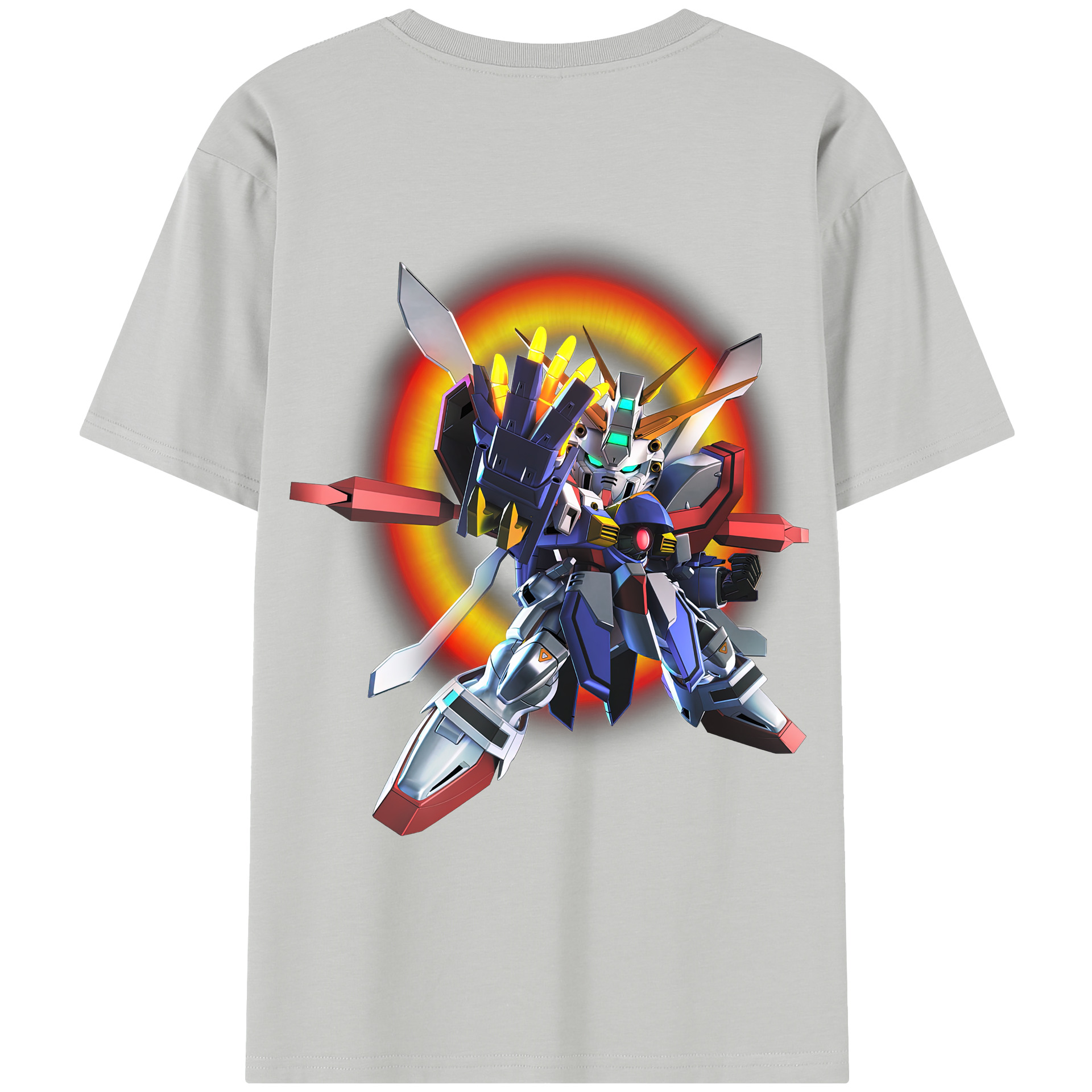 （画像用） 機動戦士ガンダム Mobile Suit Gundam レディース半袖Tシャツ(バックプリント)