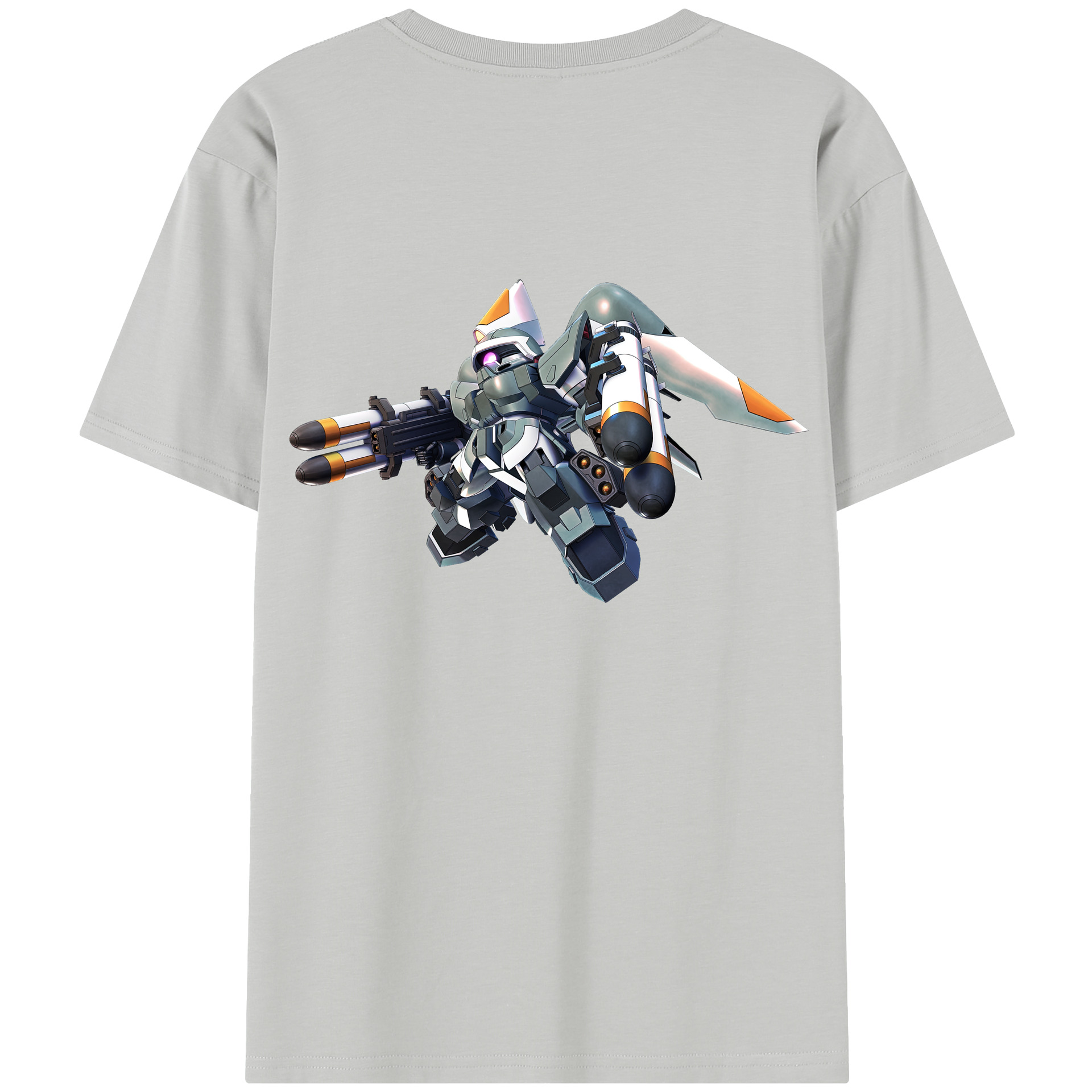 （画像用） 機動戦士ガンダム Mobile Suit Gundam レディース半袖Tシャツ(バックプリント)