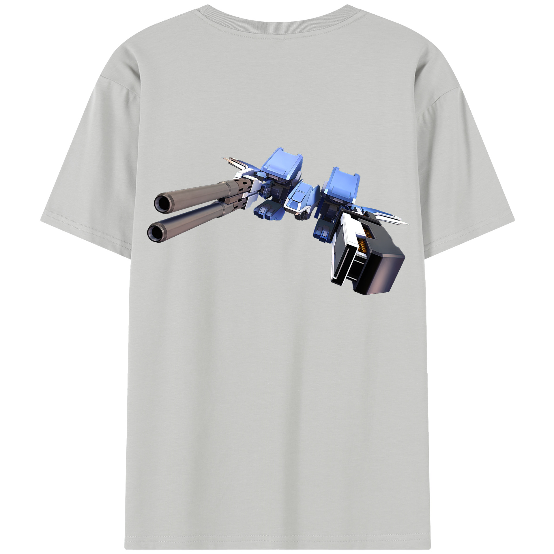 （画像用） 機動戦士ガンダム Mobile Suit Gundam レディース半袖Tシャツ(バックプリント)