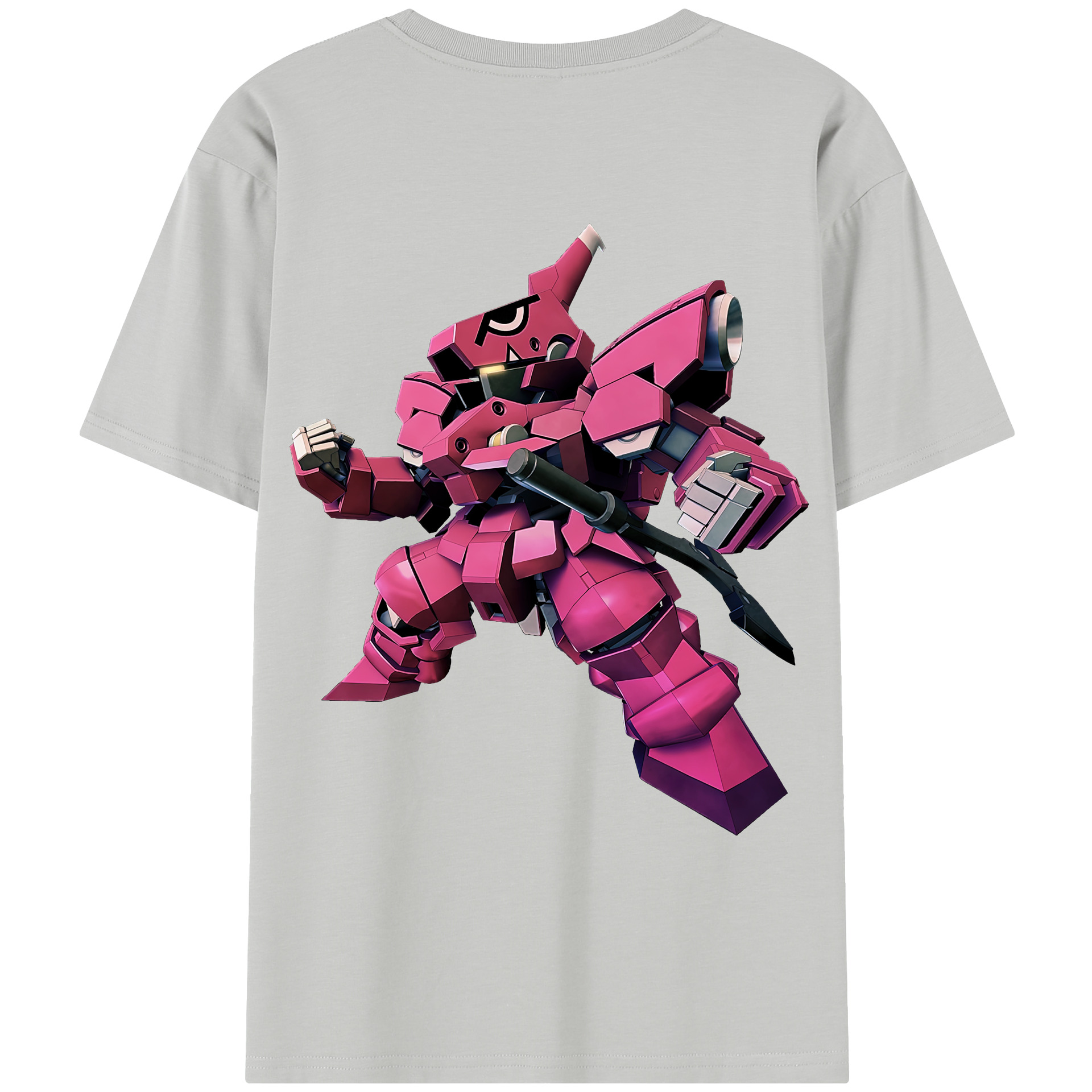 （画像用） 機動戦士ガンダム Mobile Suit Gundam レディース半袖Tシャツ(バックプリント)