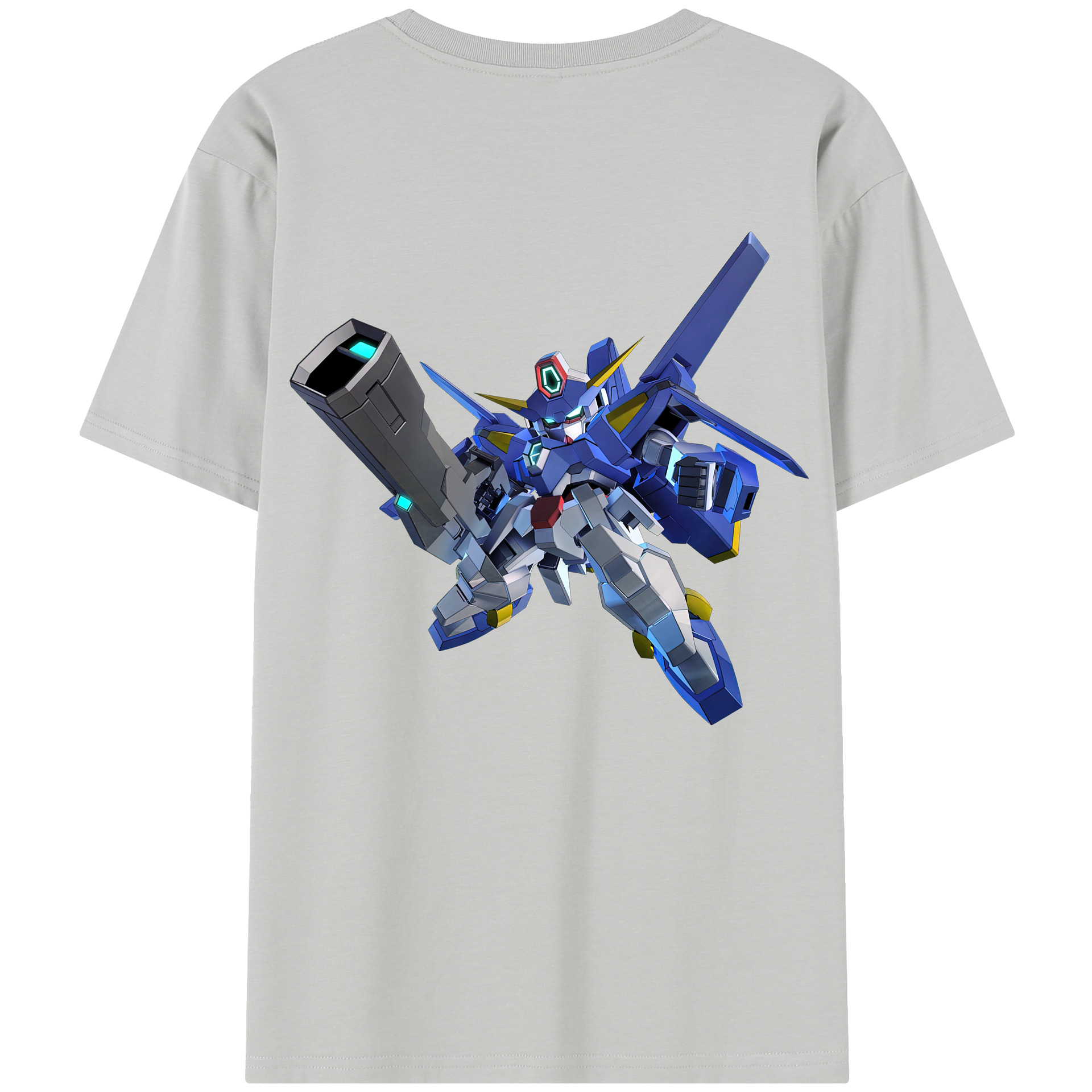 （画像用） 機動戦士ガンダム Mobile Suit Gundam レディース半袖Tシャツ(バックプリント)