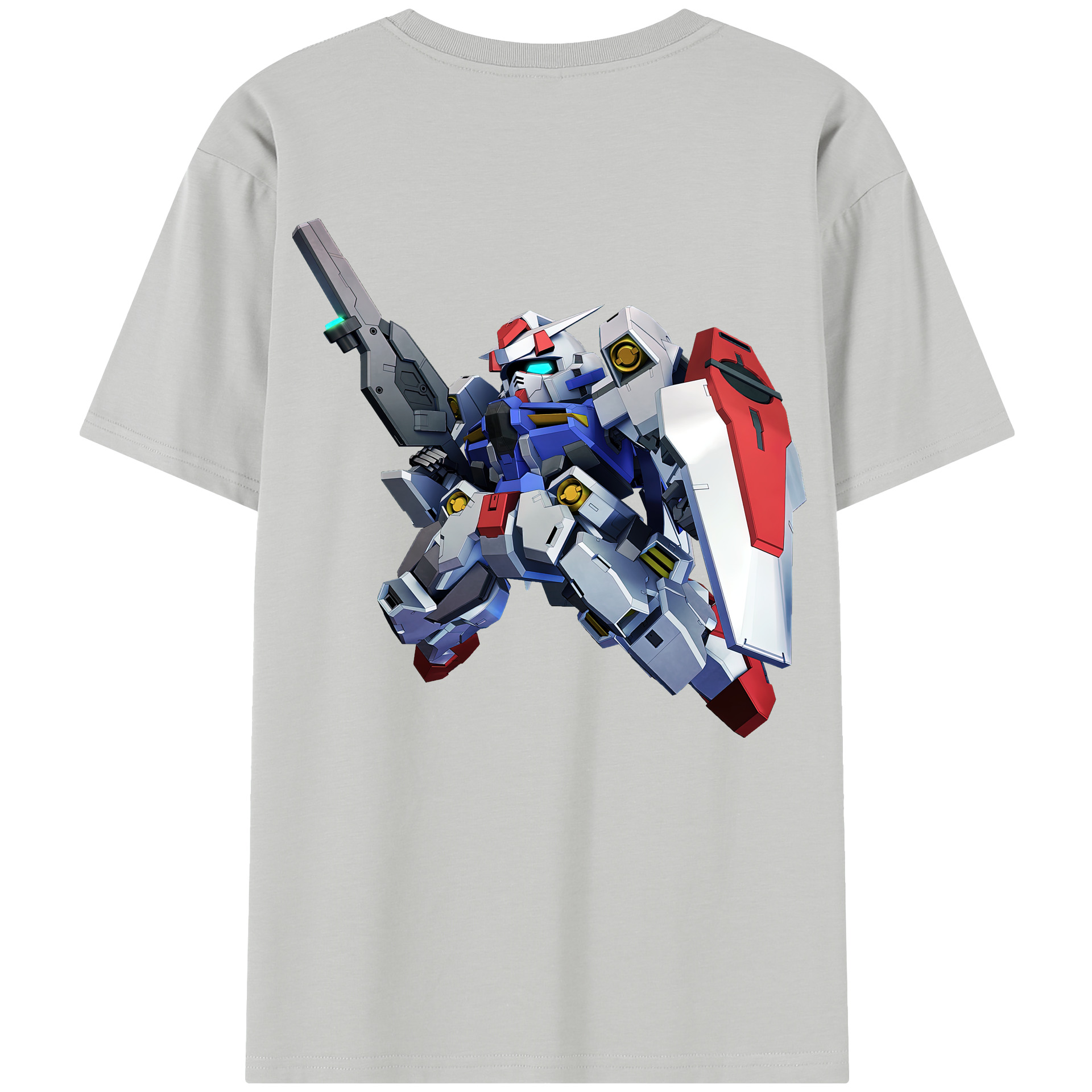 （画像用） 機動戦士ガンダム Mobile Suit Gundam レディース半袖Tシャツ(バックプリント)