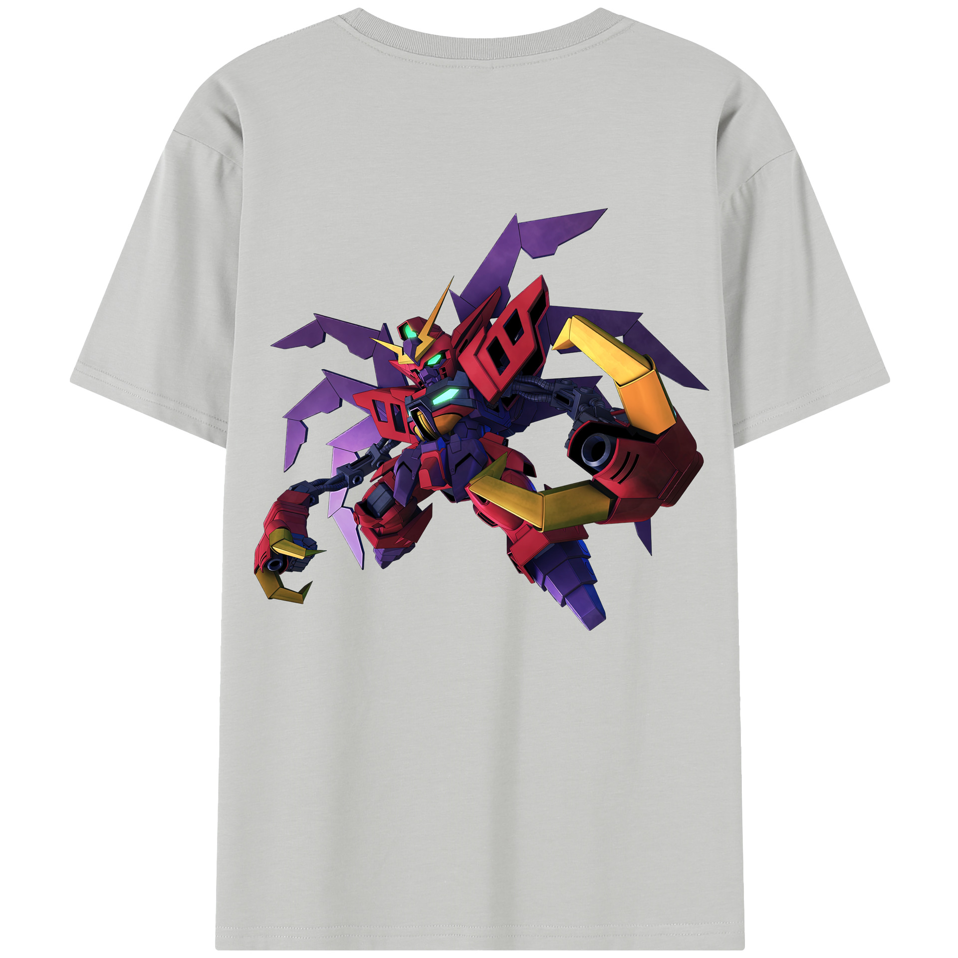 （画像用） 機動戦士ガンダム Mobile Suit Gundam レディース半袖Tシャツ(バックプリント)