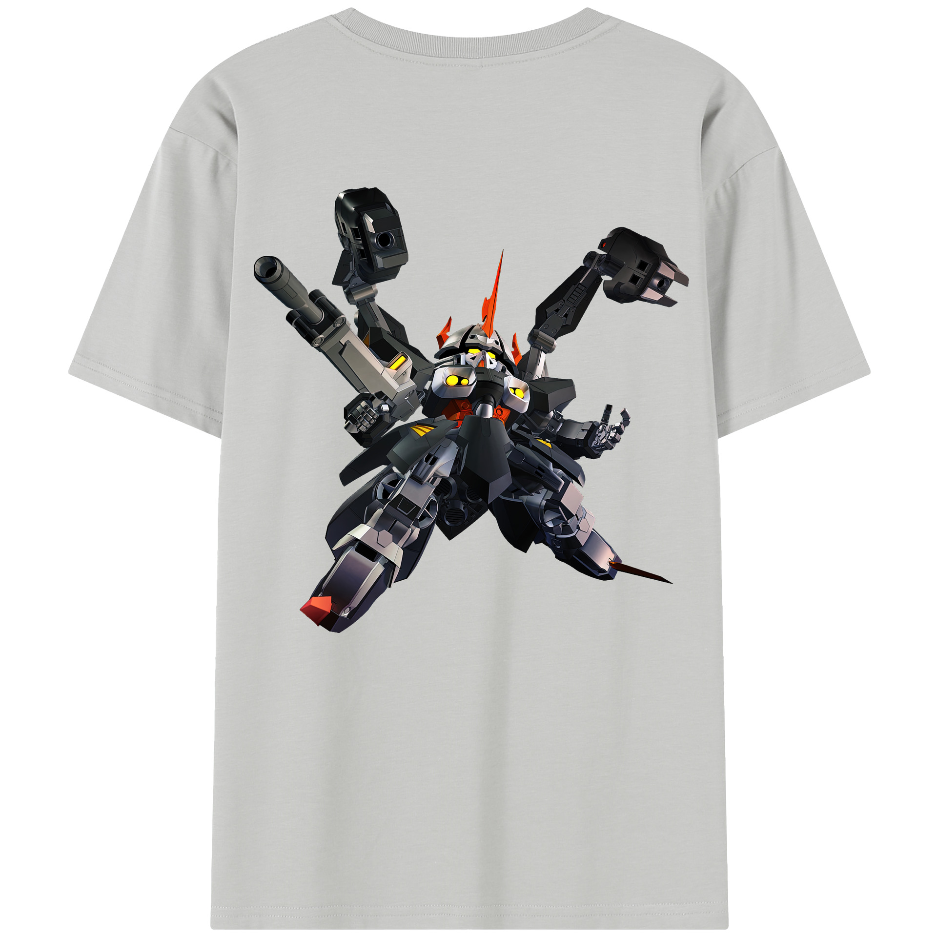 （画像用） 機動戦士ガンダム Mobile Suit Gundam レディース半袖Tシャツ(バックプリント)