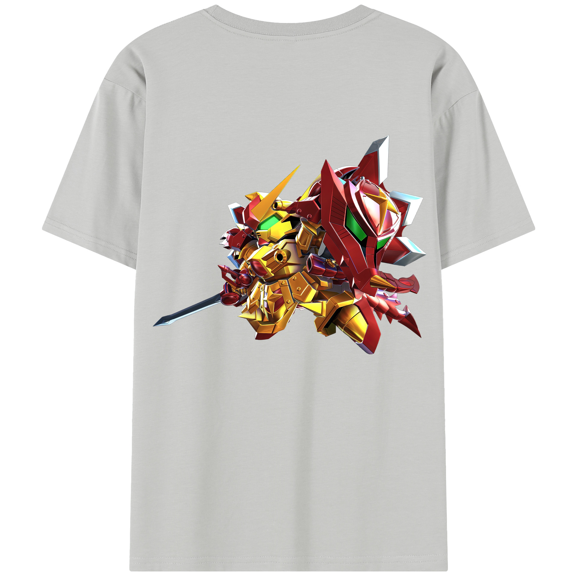 （画像用） 機動戦士ガンダム Mobile Suit Gundam レディース半袖Tシャツ(バックプリント)