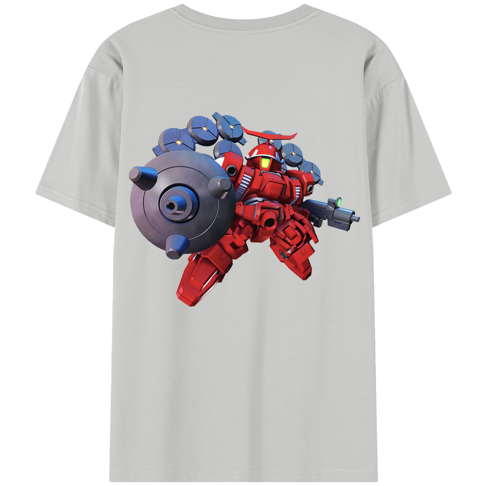（画像用） 機動戦士ガンダム Mobile Suit Gundam レディース半袖Tシャツ(バックプリント)