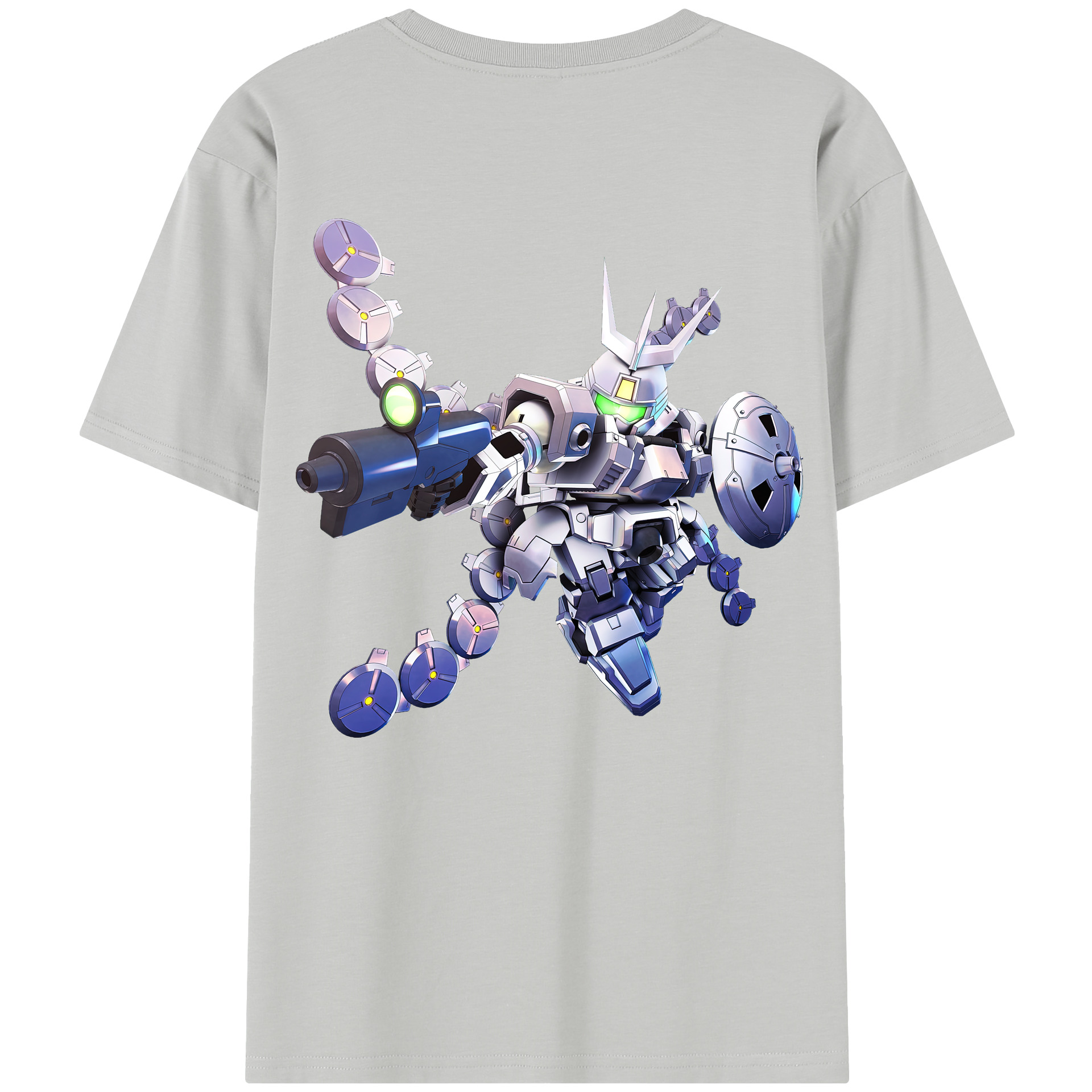 （画像用） 機動戦士ガンダム Mobile Suit Gundam レディース半袖Tシャツ(バックプリント)