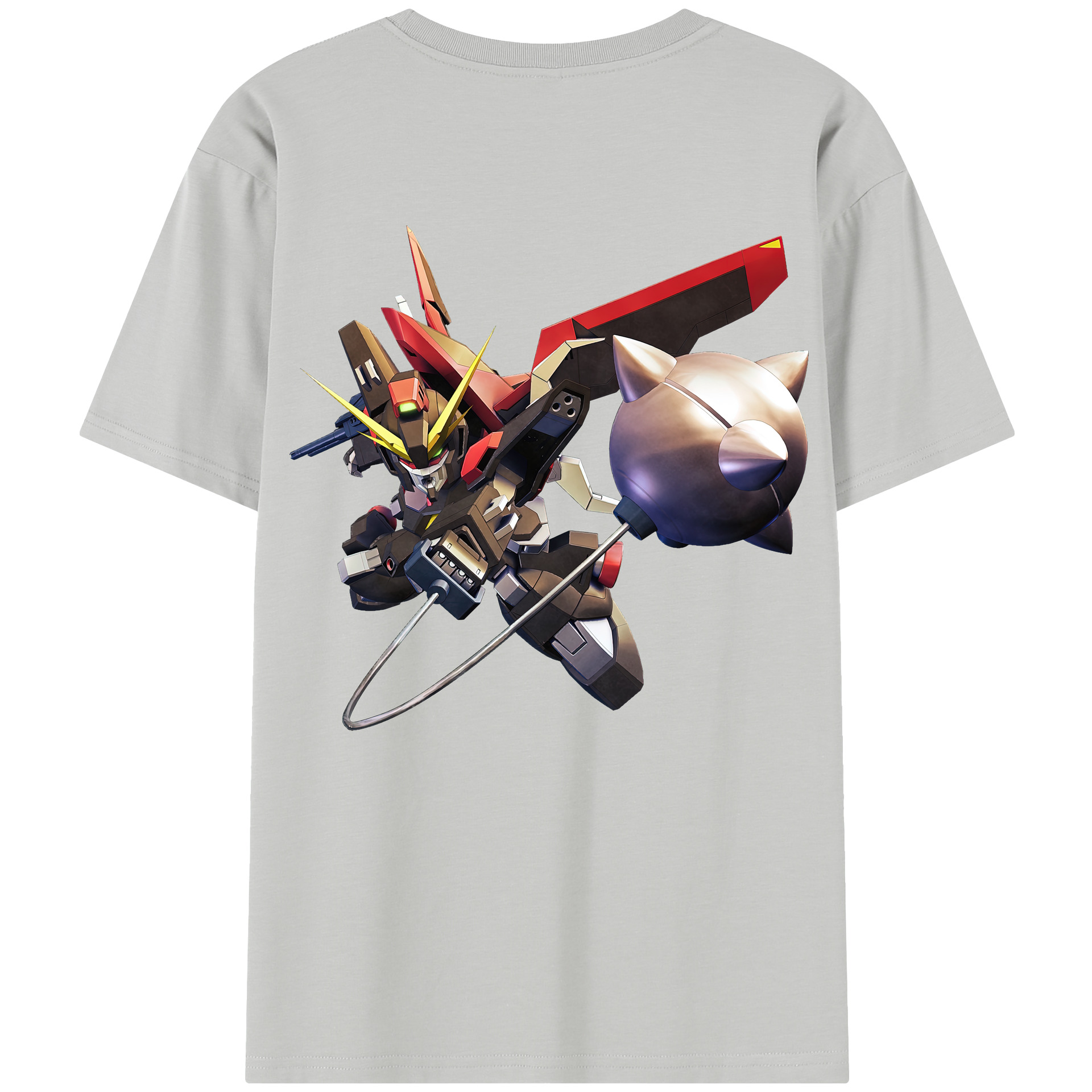 （画像用） 機動戦士ガンダム Mobile Suit Gundam レディース半袖Tシャツ(バックプリント)