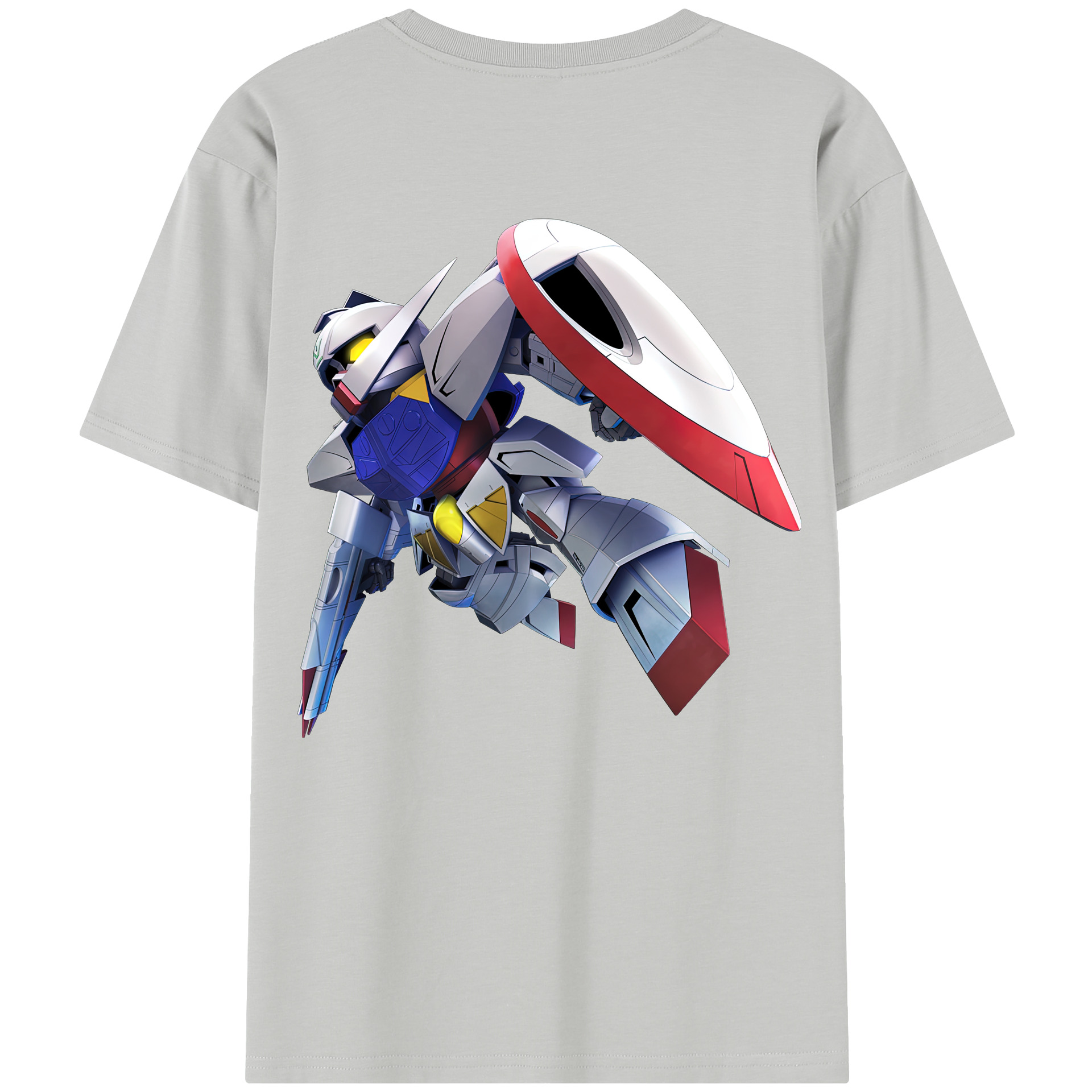 （画像用） 機動戦士ガンダム Mobile Suit Gundam レディース半袖Tシャツ(バックプリント)
