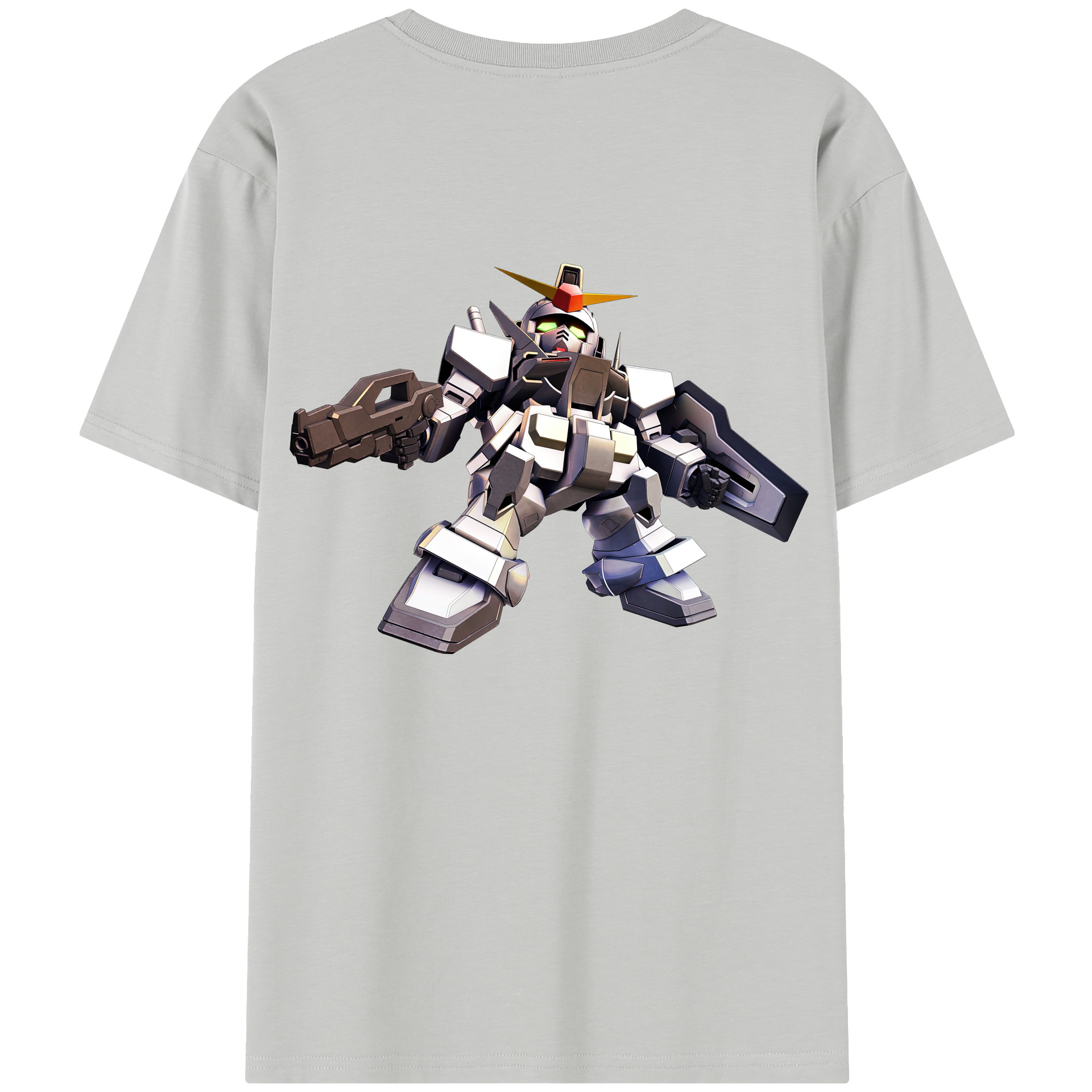 （画像用） 機動戦士ガンダム Mobile Suit Gundam レディース半袖Tシャツ(バックプリント)