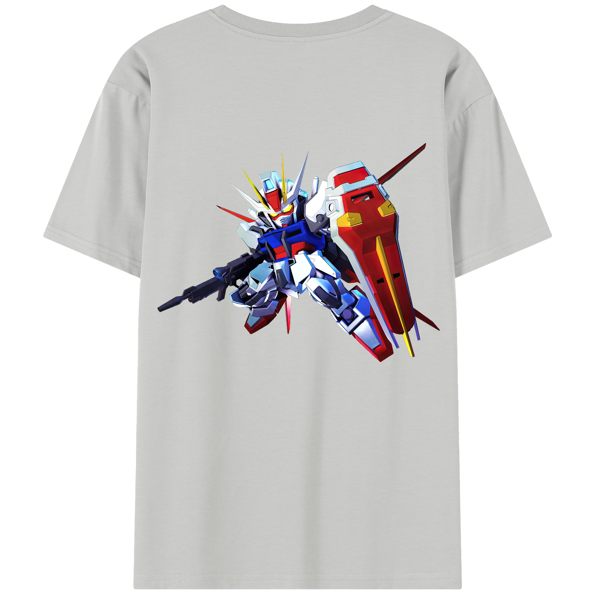 （画像用） 機動戦士ガンダム Mobile Suit Gundam レディース半袖Tシャツ(バックプリント)