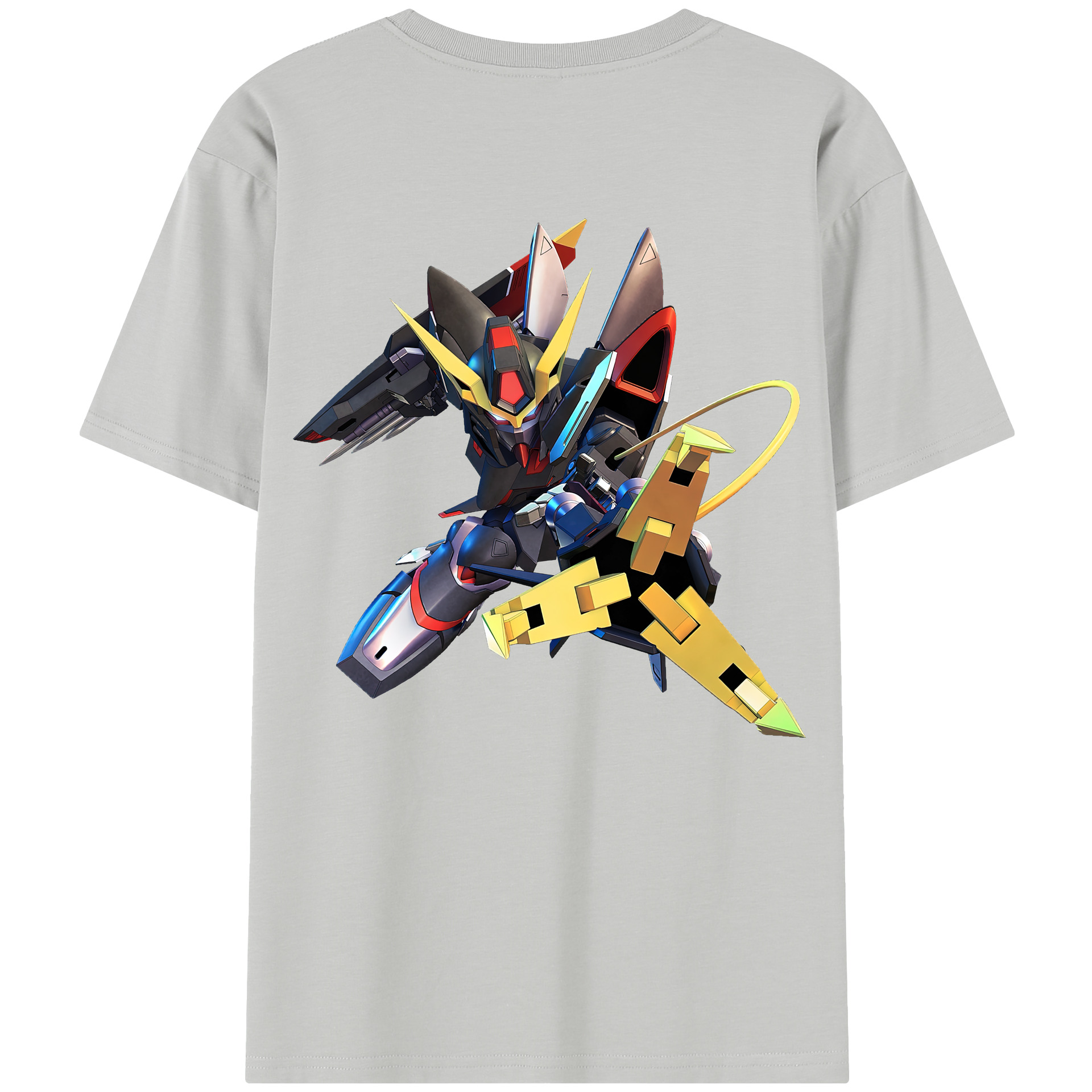 （画像用） 機動戦士ガンダム Mobile Suit Gundam レディース半袖Tシャツ(バックプリント)