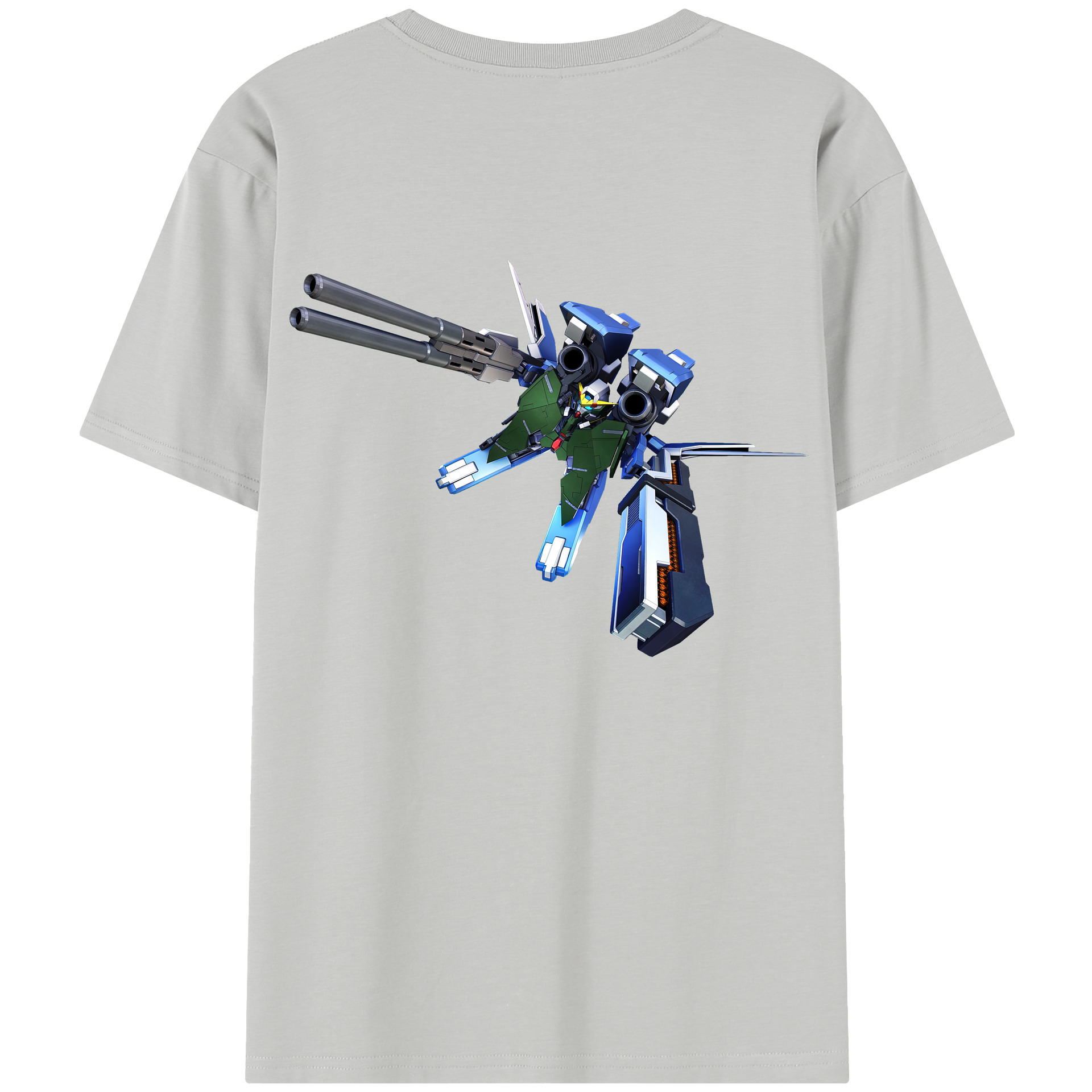 （画像用） 機動戦士ガンダム Mobile Suit Gundam レディース半袖Tシャツ(バックプリント)