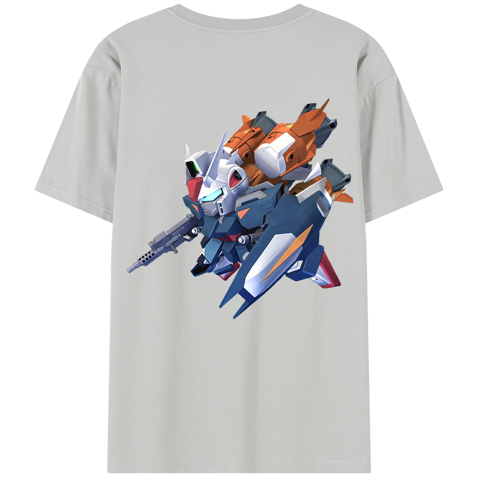 （画像用） 機動戦士ガンダム Mobile Suit Gundam レディース半袖Tシャツ(バックプリント)