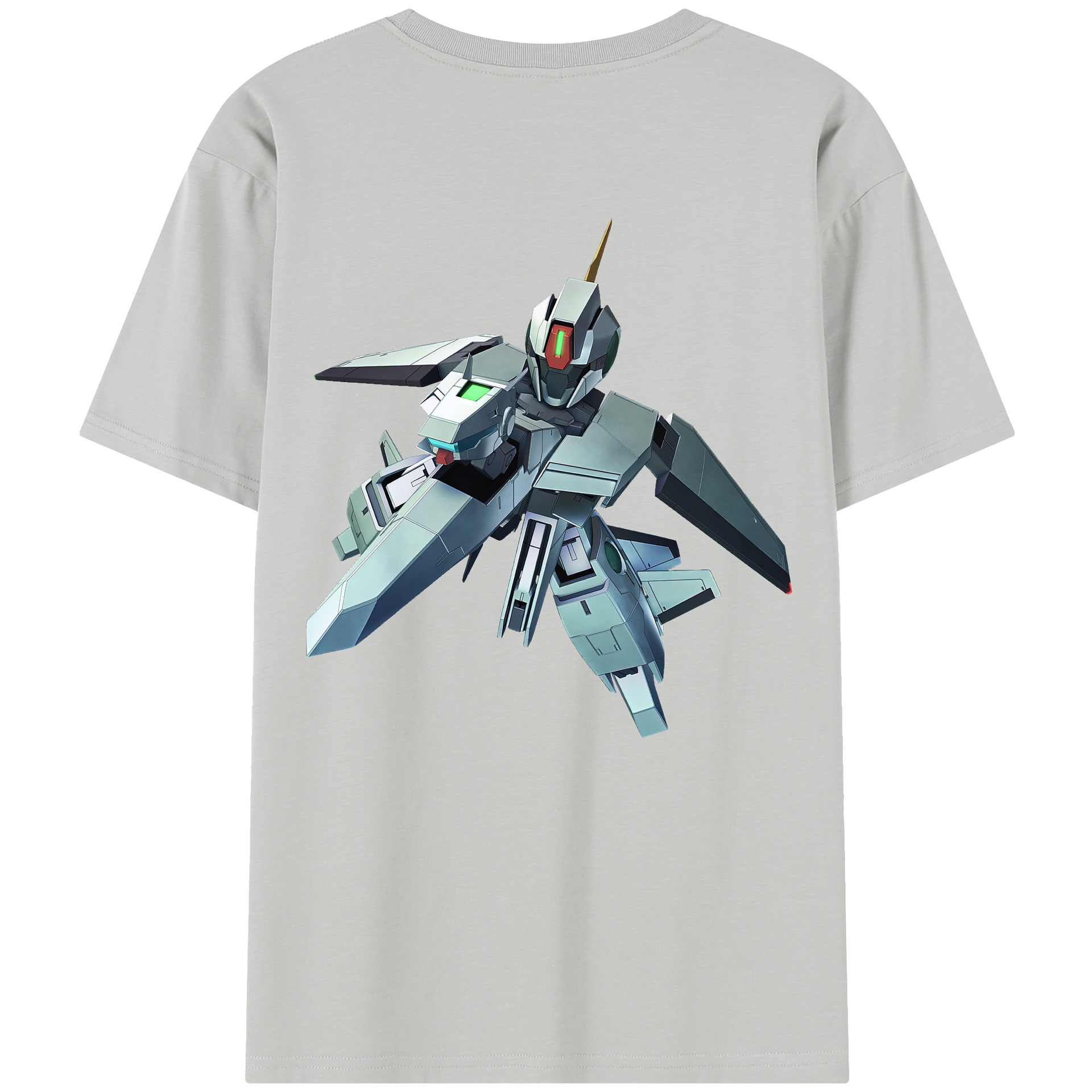 （画像用） 機動戦士ガンダム Mobile Suit Gundam レディース半袖Tシャツ(バックプリント)