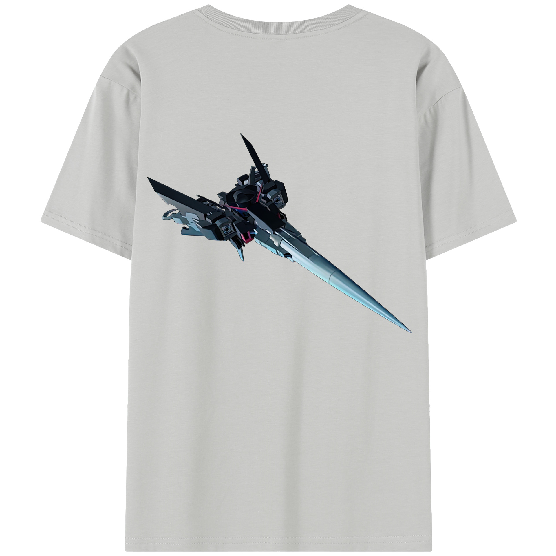 （画像用） 機動戦士ガンダム Mobile Suit Gundam レディース半袖Tシャツ(バックプリント)