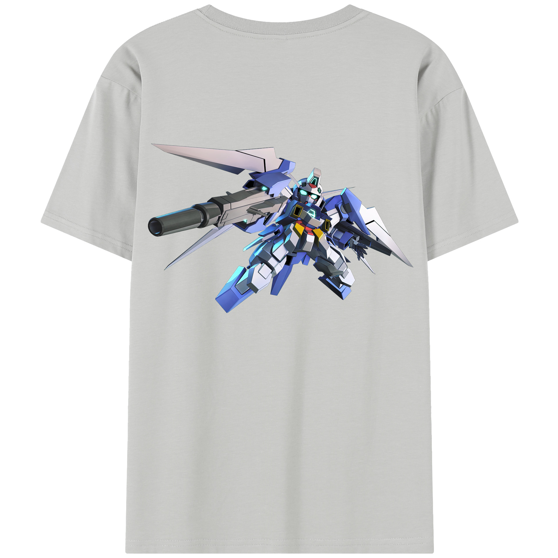 （画像用） 機動戦士ガンダム Mobile Suit Gundam レディース半袖Tシャツ(バックプリント)