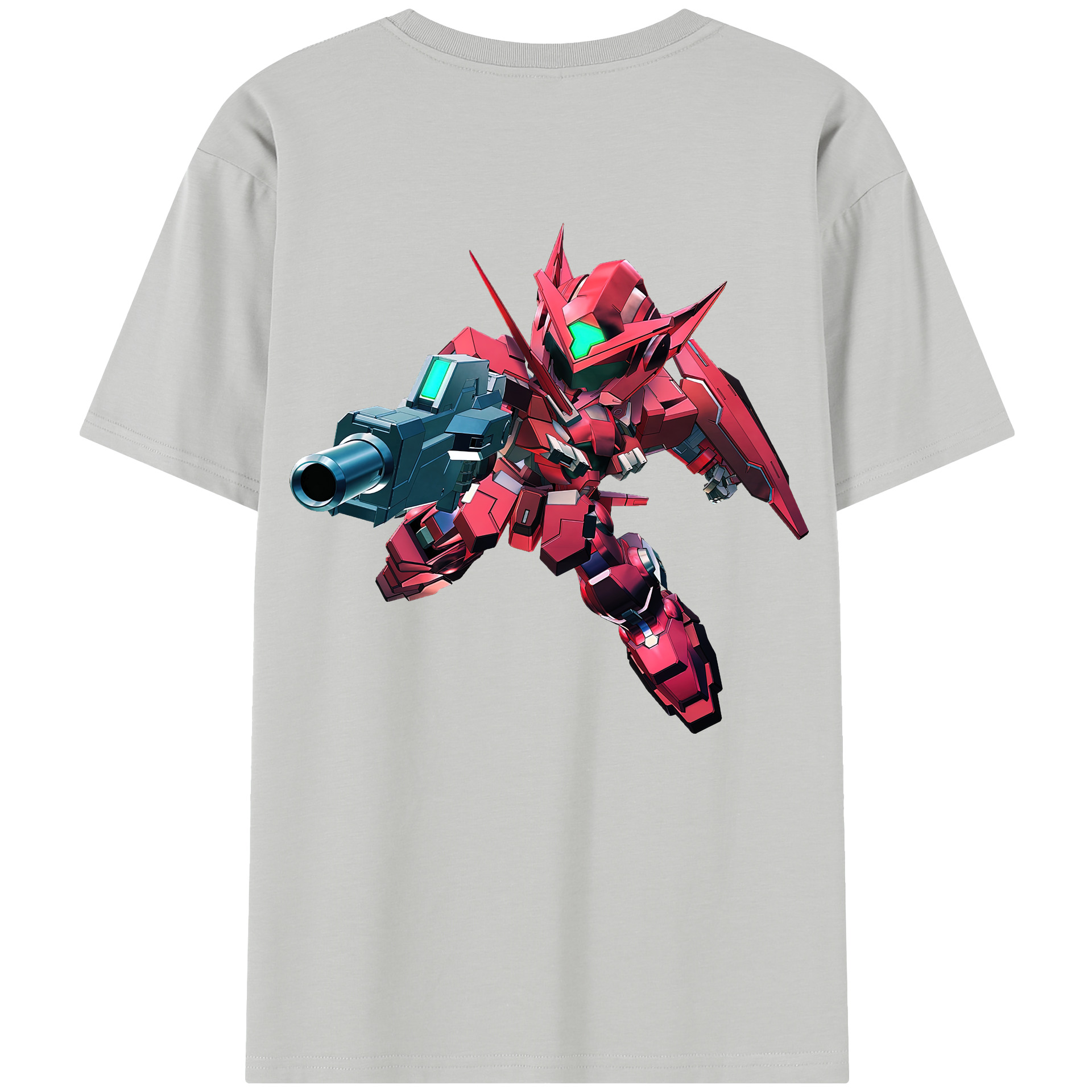 （画像用） 機動戦士ガンダム Mobile Suit Gundam レディース半袖Tシャツ(バックプリント)