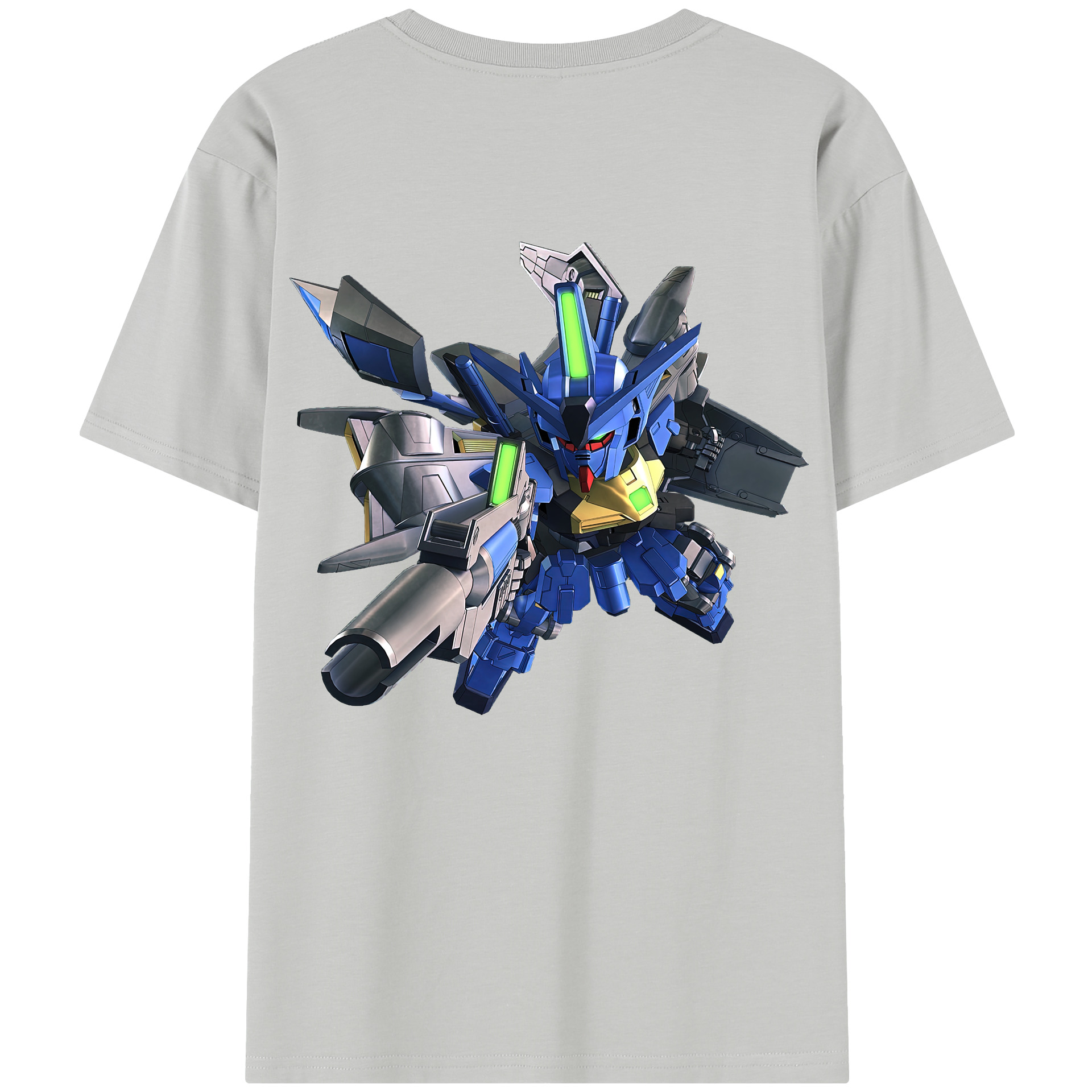 （画像用） 機動戦士ガンダム Mobile Suit Gundam レディース半袖Tシャツ(バックプリント)