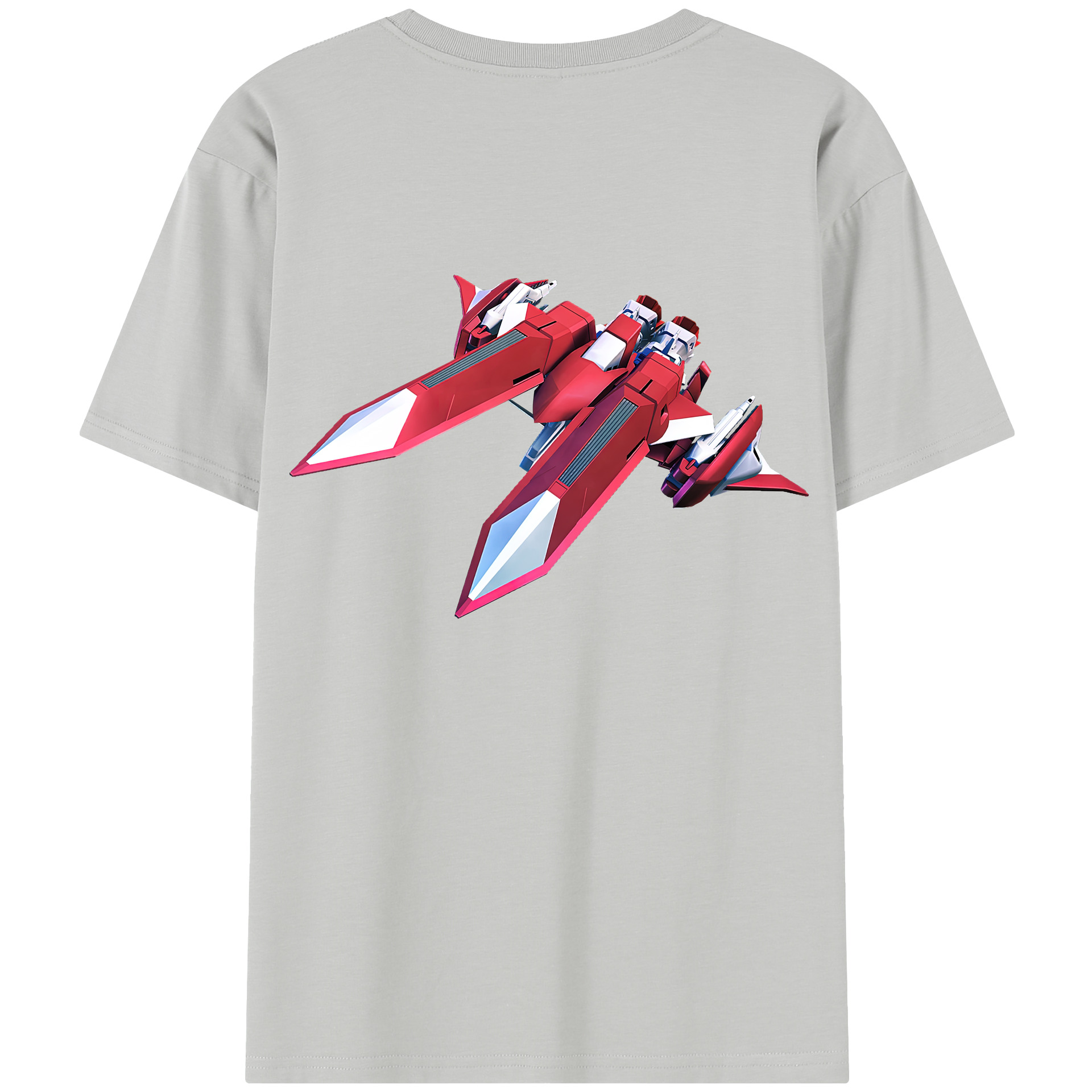 （画像用） 機動戦士ガンダム Mobile Suit Gundam レディース半袖Tシャツ(バックプリント)