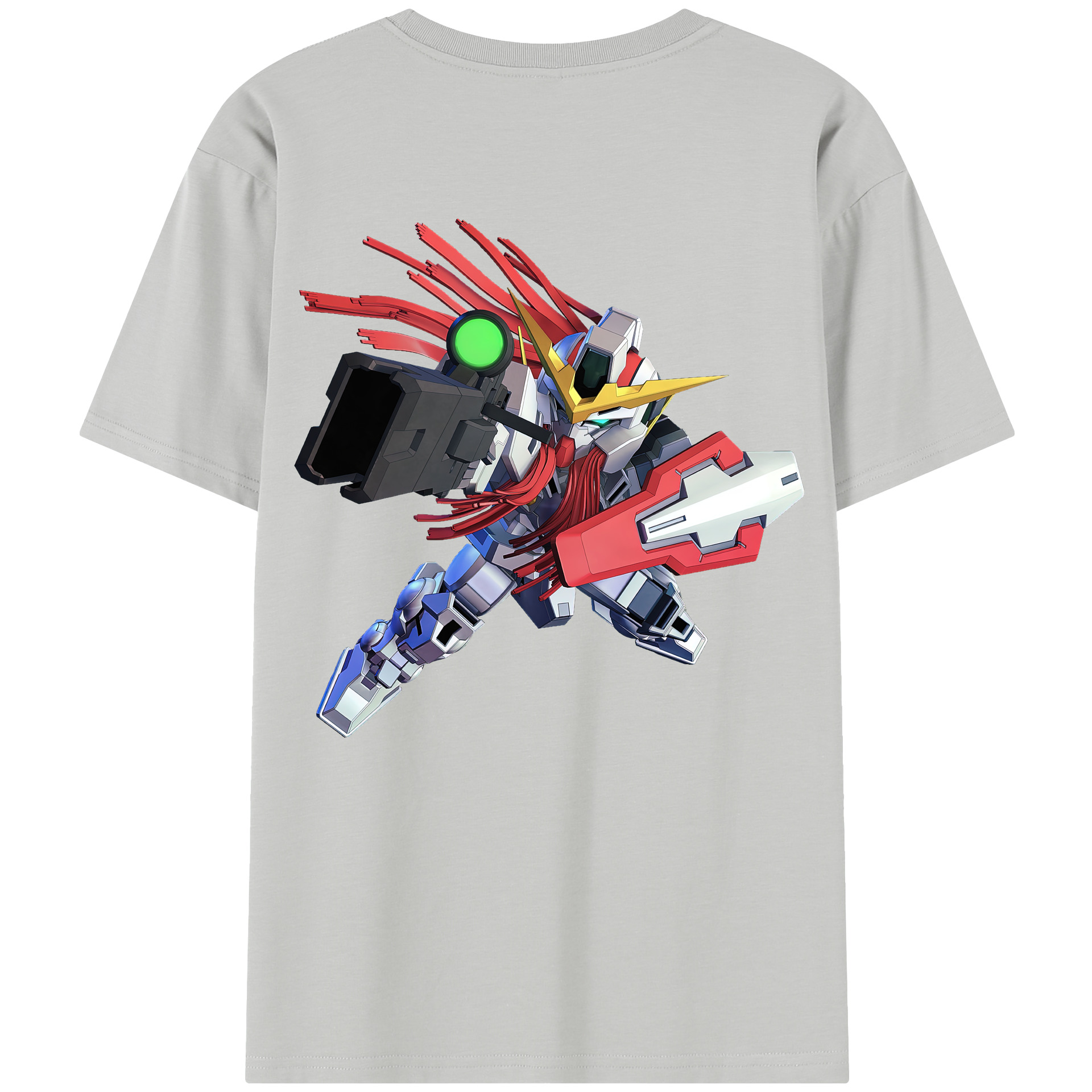 （画像用） 機動戦士ガンダム Mobile Suit Gundam レディース半袖Tシャツ(バックプリント)