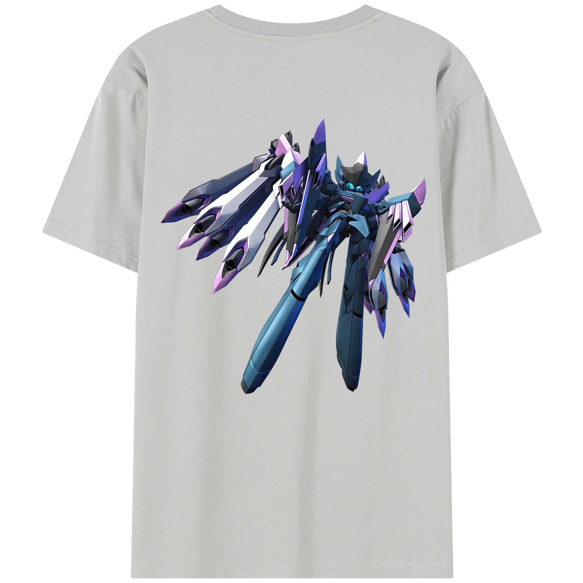 （画像用） 機動戦士ガンダム Mobile Suit Gundam レディース半袖Tシャツ(バックプリント)