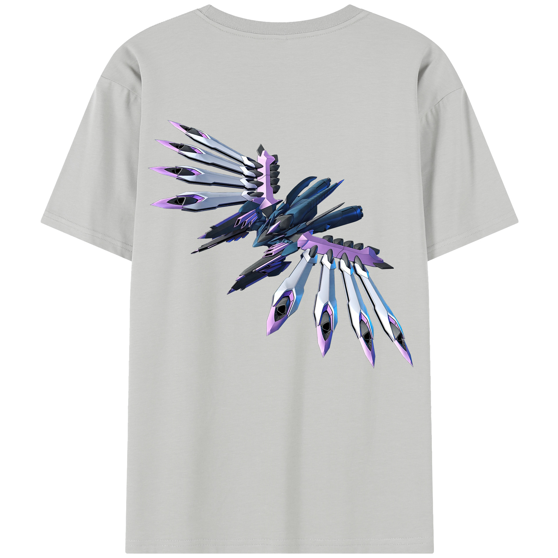 （画像用） 機動戦士ガンダム Mobile Suit Gundam レディース半袖Tシャツ(バックプリント)