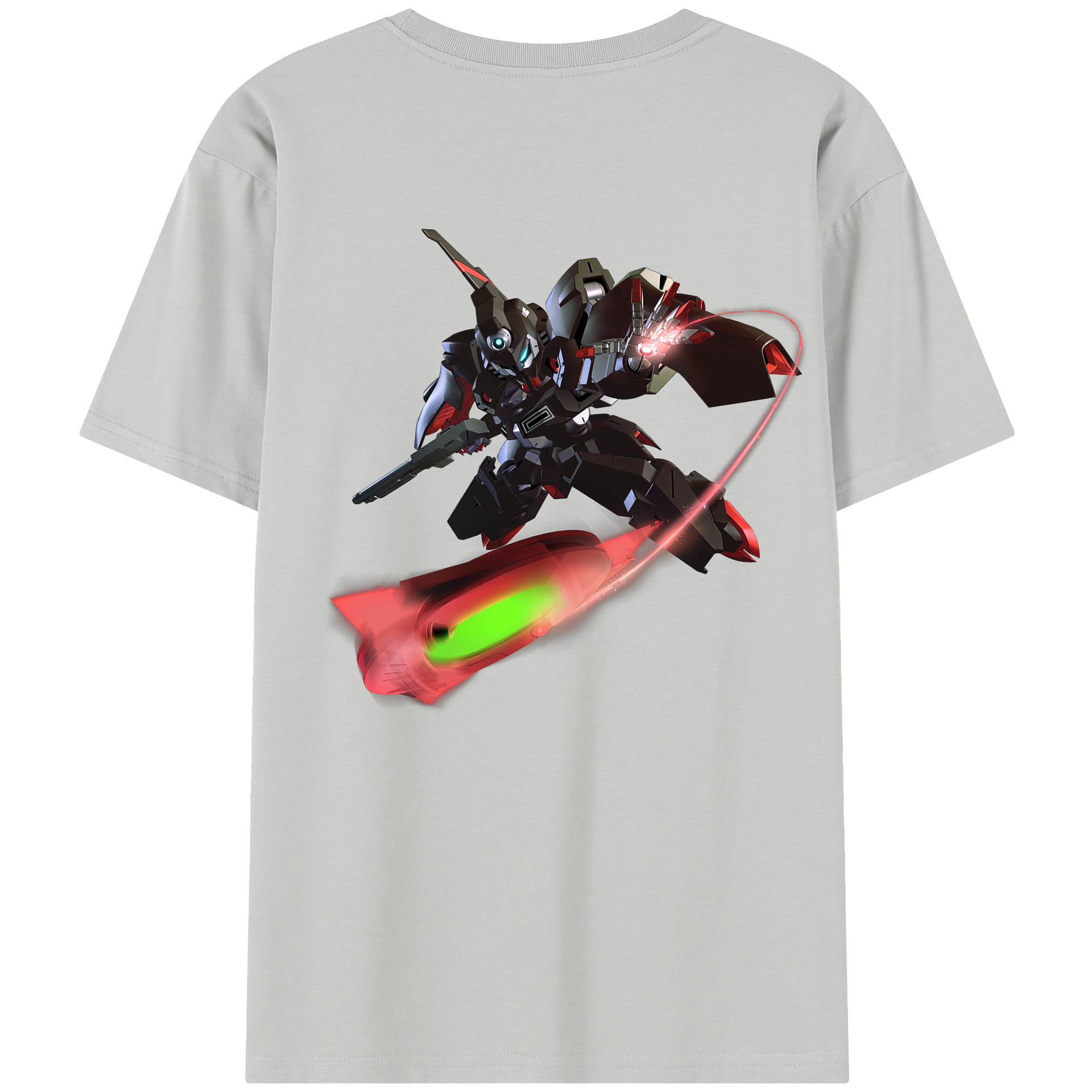 （画像用） 機動戦士ガンダム Mobile Suit Gundam レディース半袖Tシャツ(バックプリント)