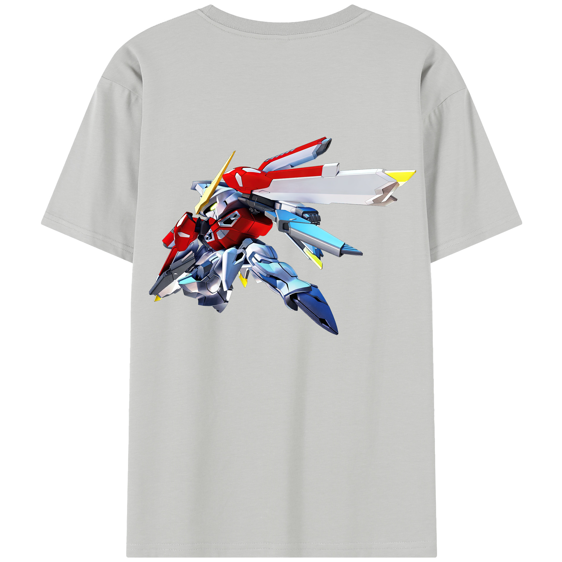 （画像用） 機動戦士ガンダム Mobile Suit Gundam レディース半袖Tシャツ(バックプリント)