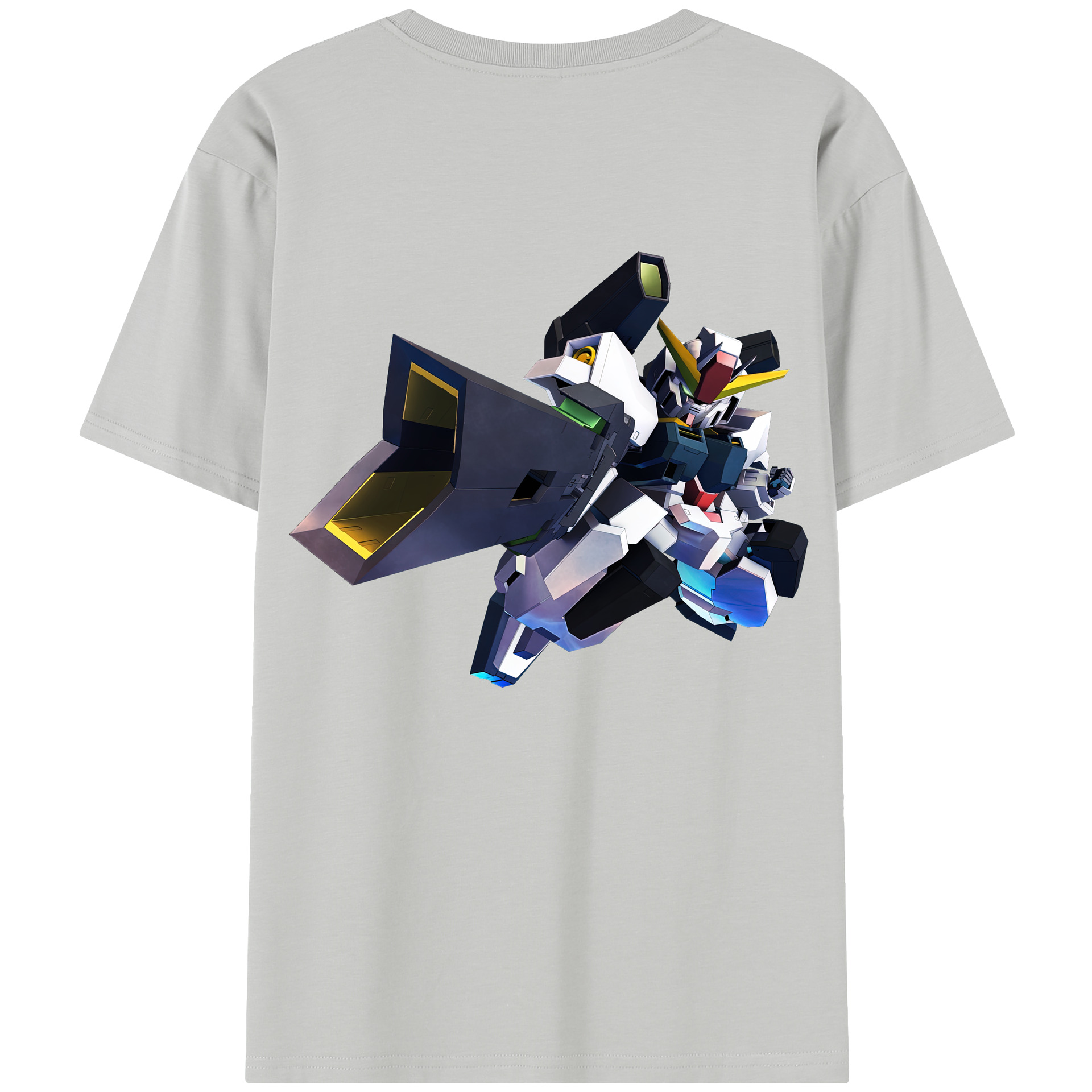 （画像用） 機動戦士ガンダム Mobile Suit Gundam レディース半袖Tシャツ(バックプリント)