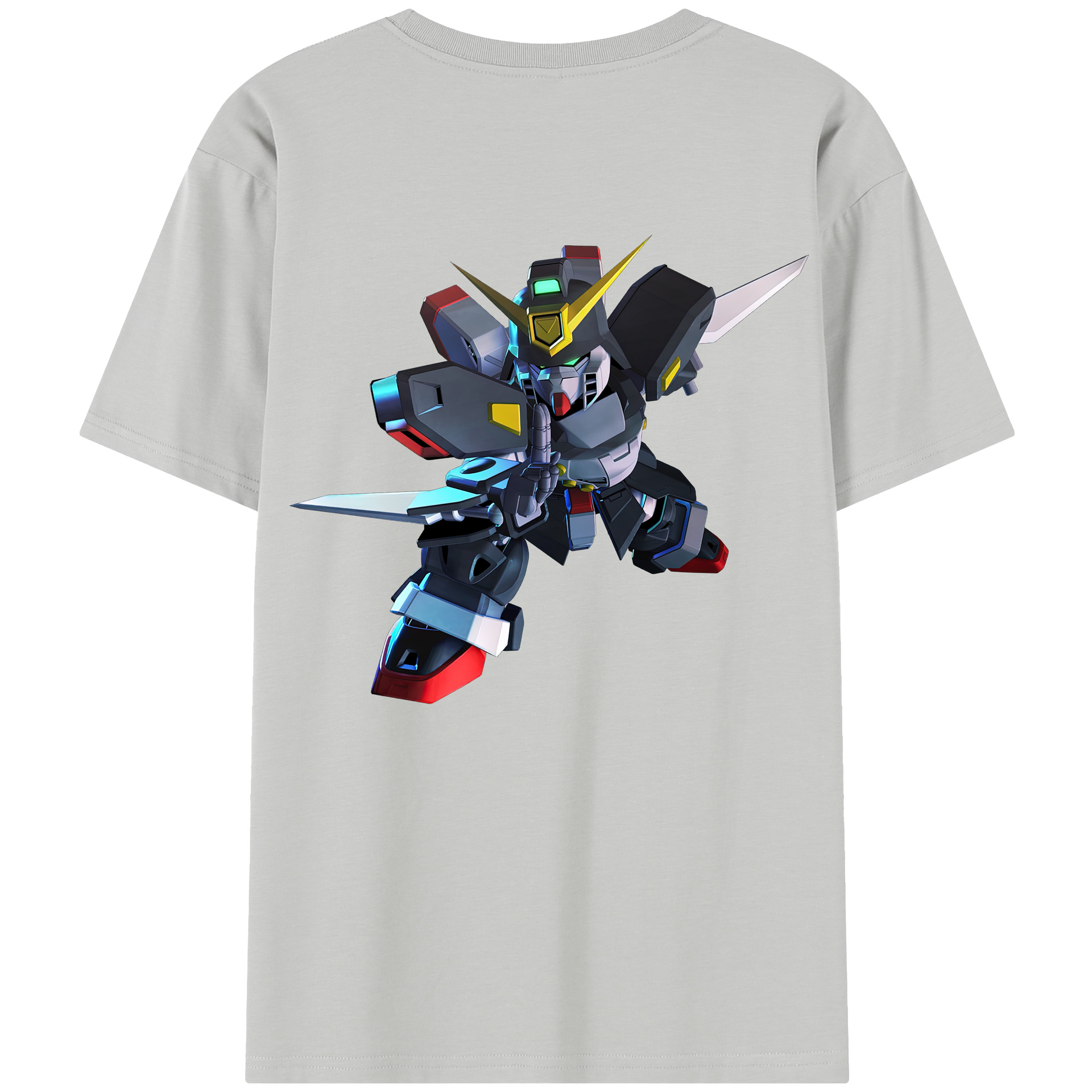 （画像用） 機動戦士ガンダム Mobile Suit Gundam レディース半袖Tシャツ(バックプリント)