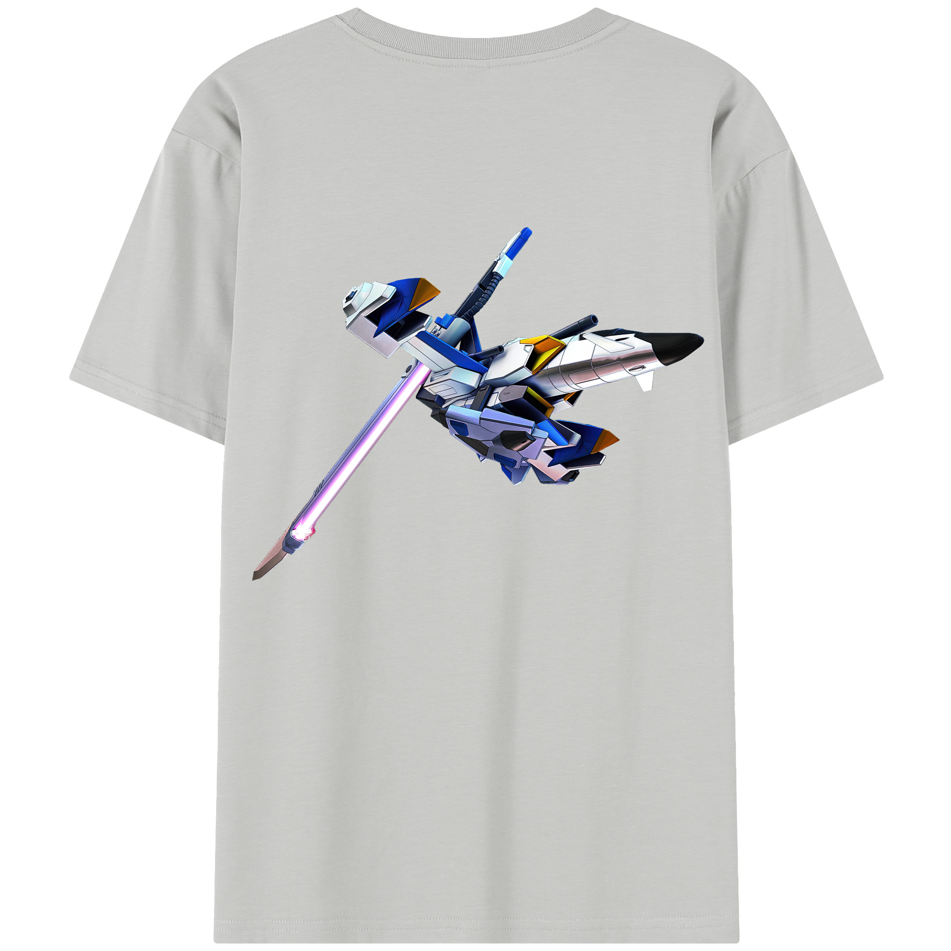 （画像用） 機動戦士ガンダム Mobile Suit Gundam レディース半袖Tシャツ(バックプリント)