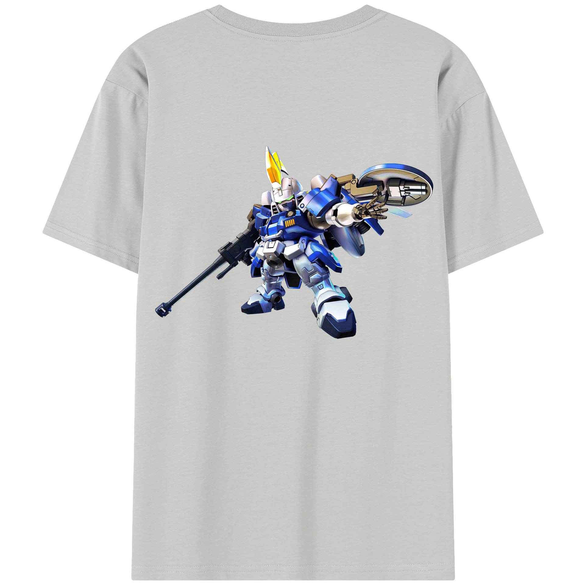 （画像用） 機動戦士ガンダム Mobile Suit Gundam レディース半袖Tシャツ(バックプリント)