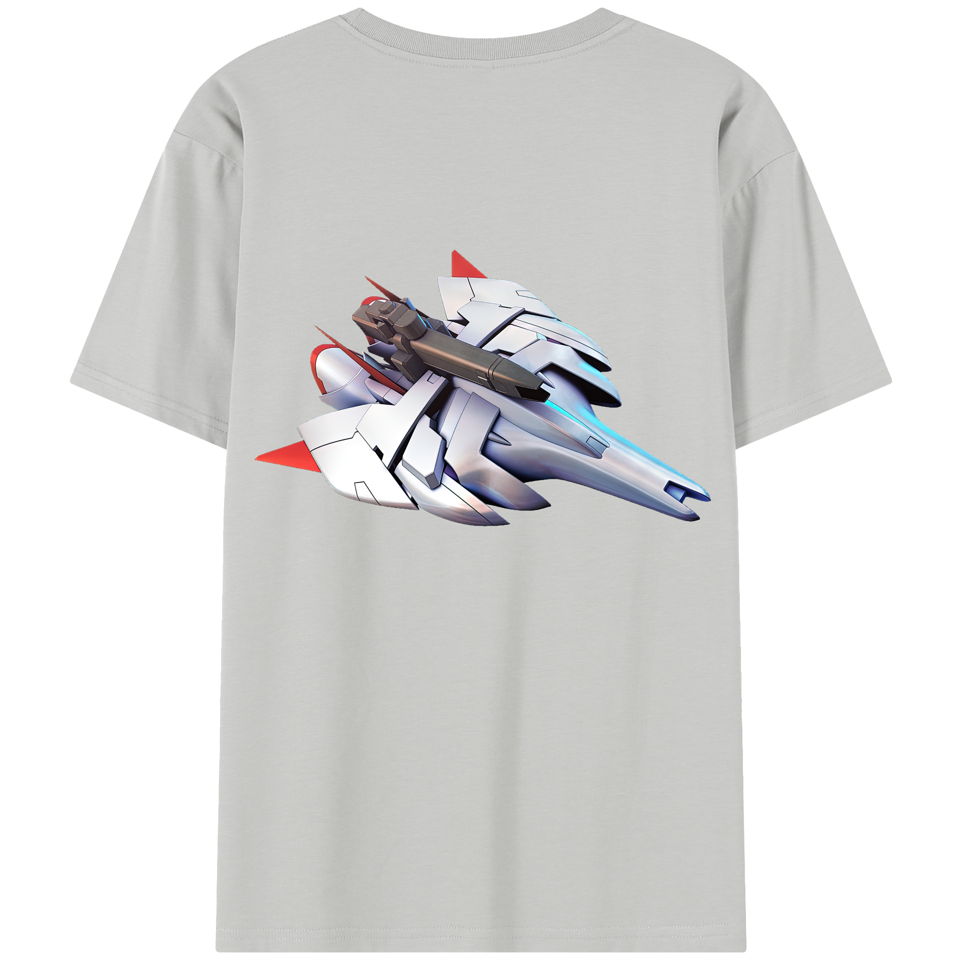 （画像用） 機動戦士ガンダム Mobile Suit Gundam レディース半袖Tシャツ(バックプリント)