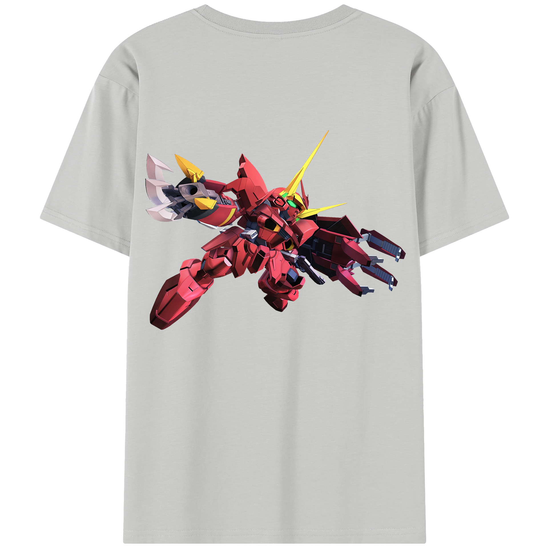 （画像用） 機動戦士ガンダム Mobile Suit Gundam レディース半袖Tシャツ(バックプリント)