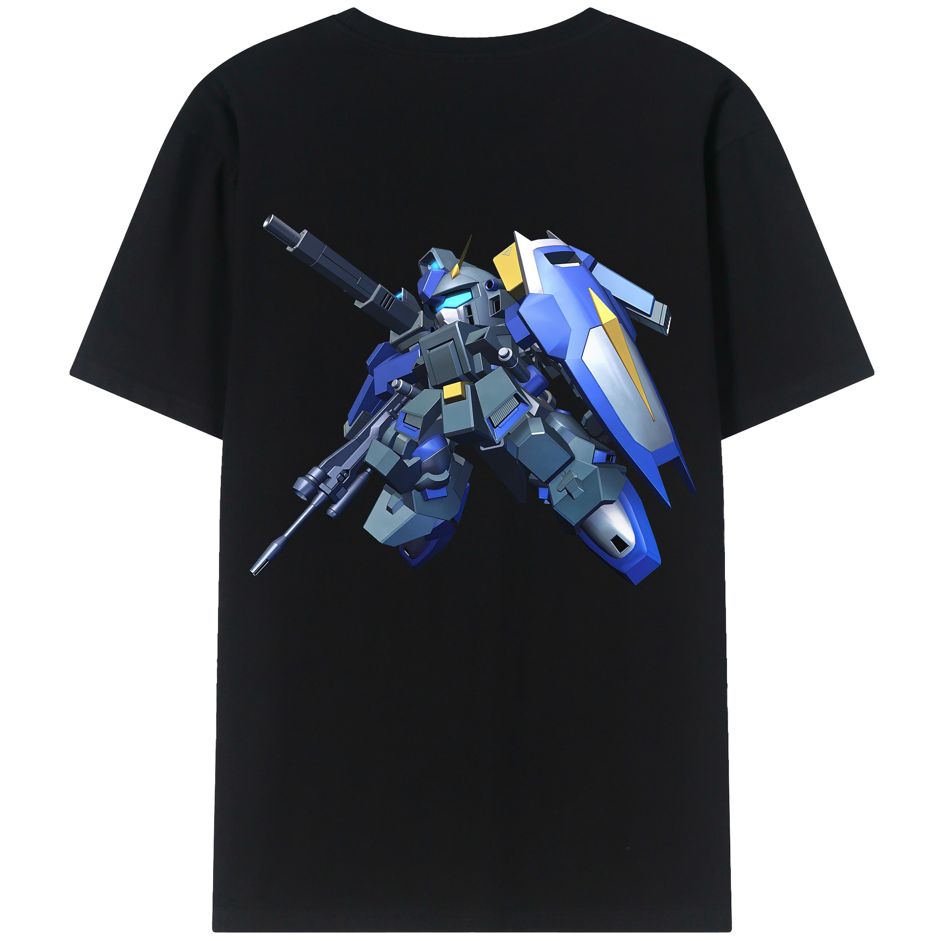 （画像用） 機動戦士ガンダム Mobile Suit Gundam レディース半袖Tシャツ(バックプリント)