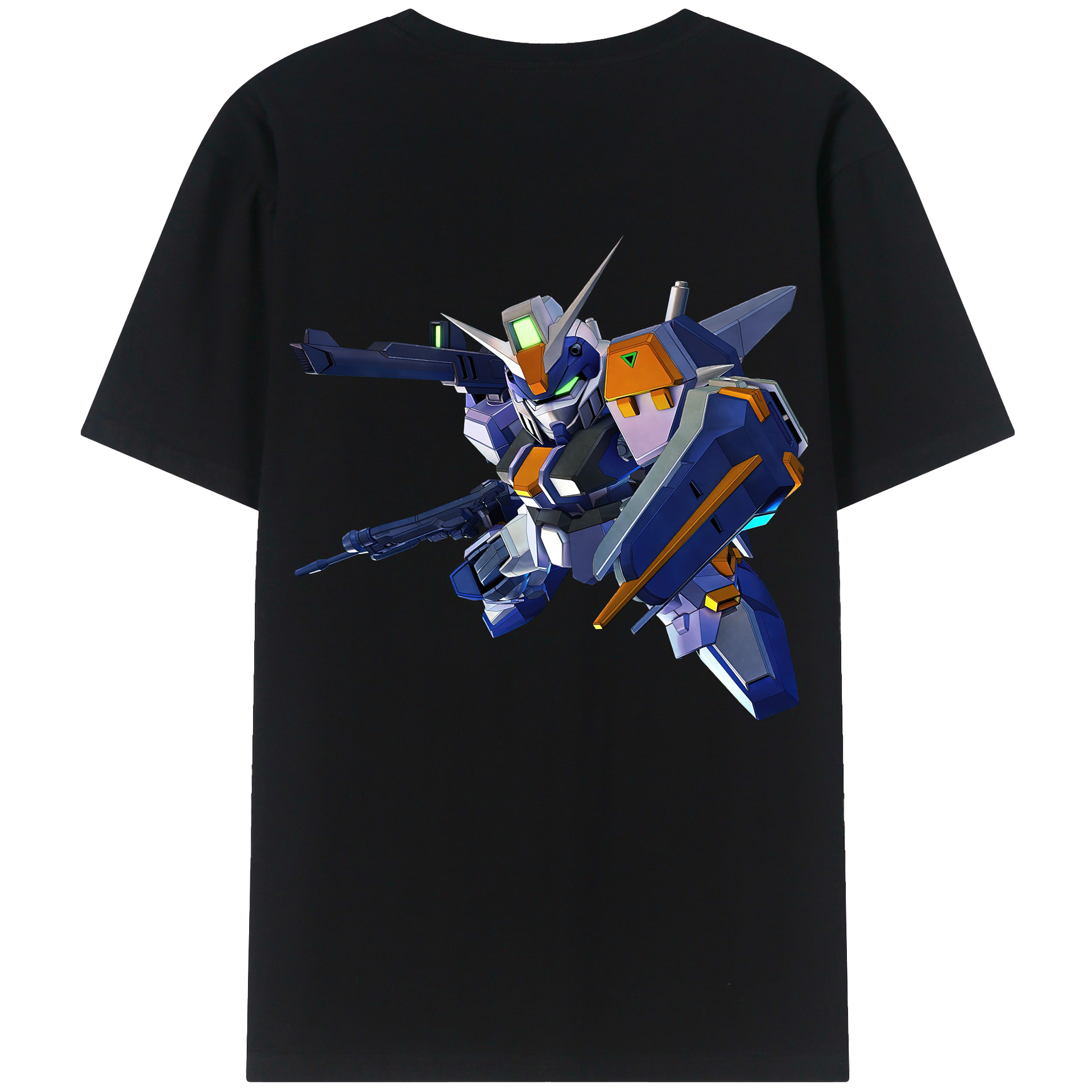 （画像用） 機動戦士ガンダム Mobile Suit Gundam レディース半袖Tシャツ(バックプリント)