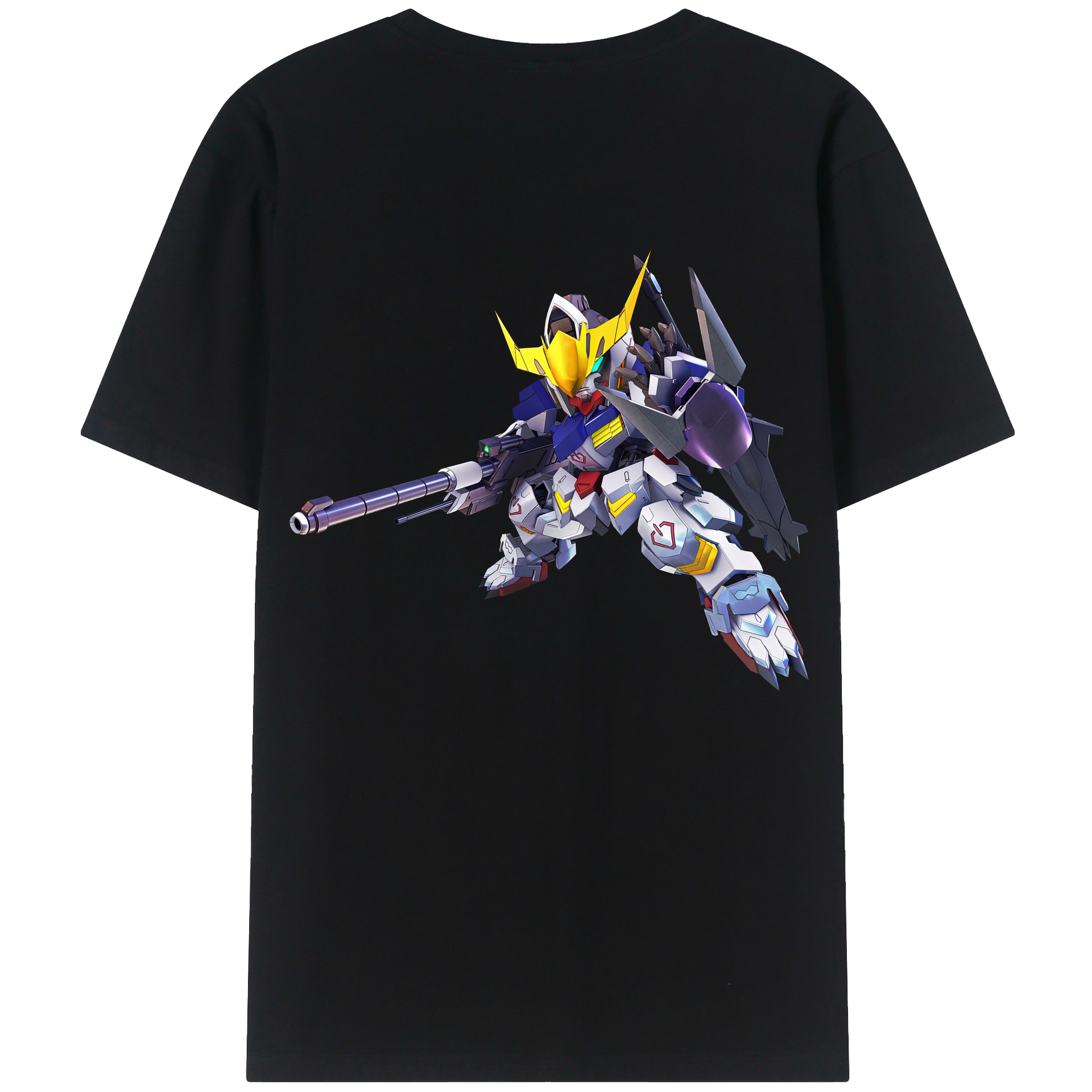 （画像用） 機動戦士ガンダム Mobile Suit Gundam レディース半袖Tシャツ(バックプリント)