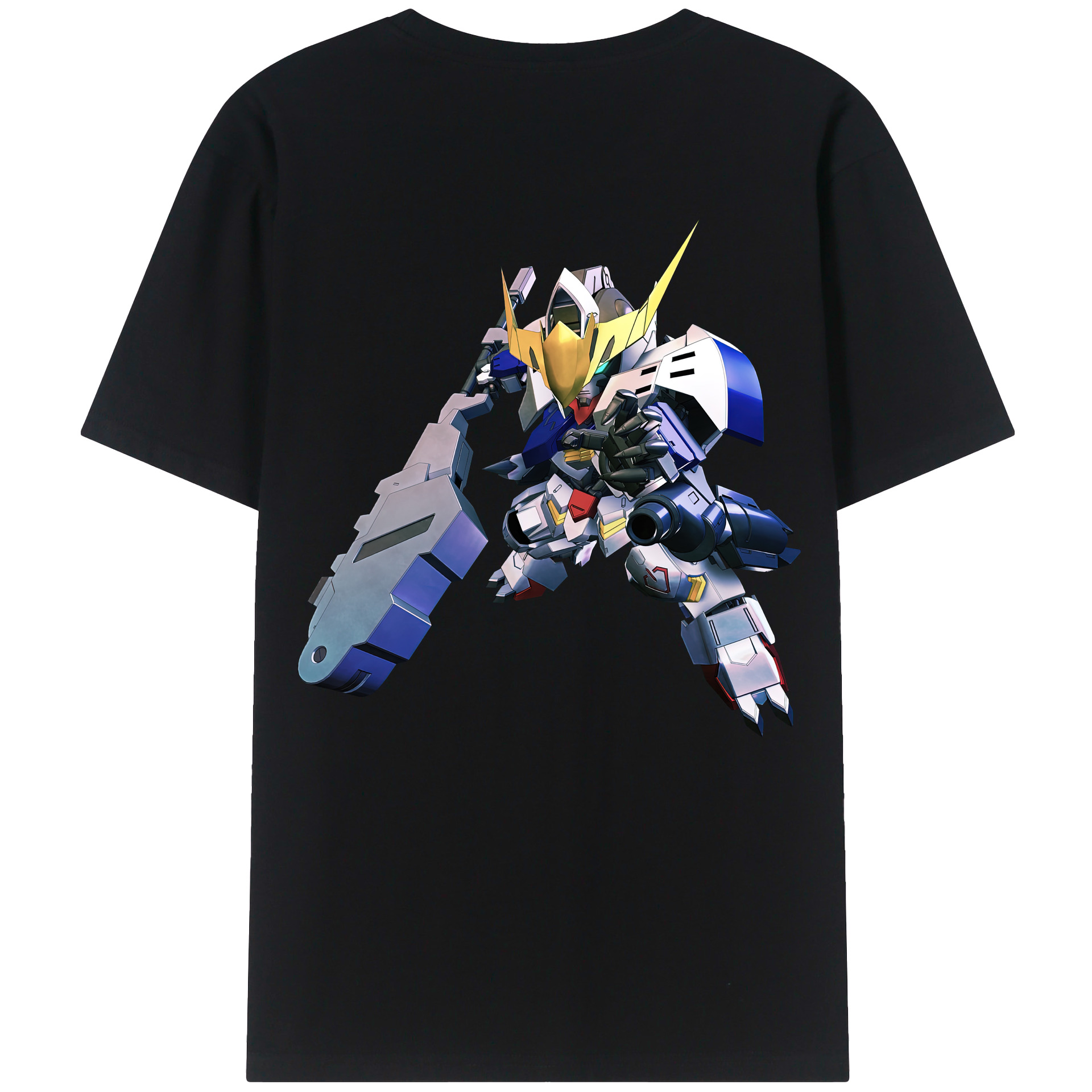 （画像用） 機動戦士ガンダム Mobile Suit Gundam レディース半袖Tシャツ(バックプリント)