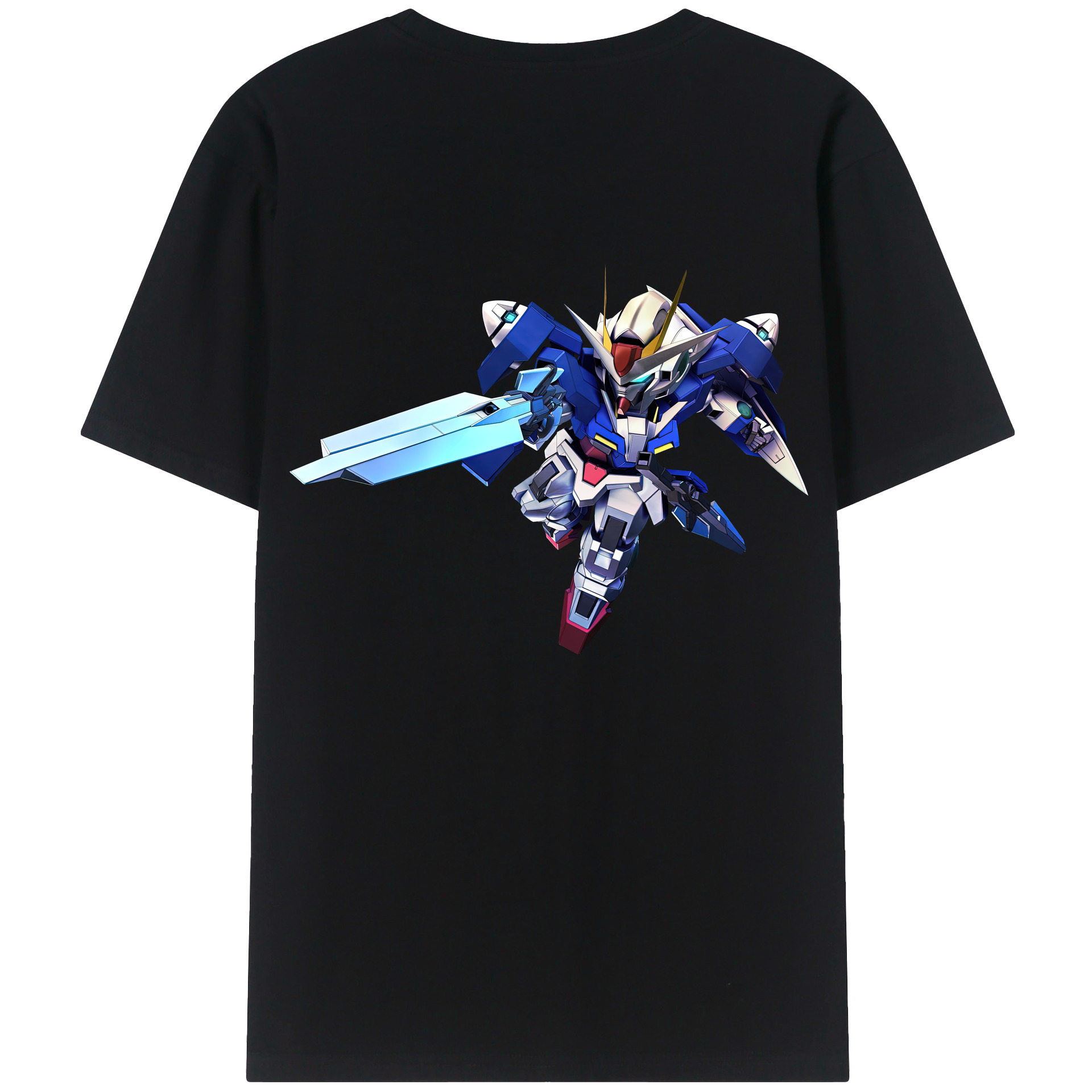 （画像用） 機動戦士ガンダム Mobile Suit Gundam レディース半袖Tシャツ(バックプリント)