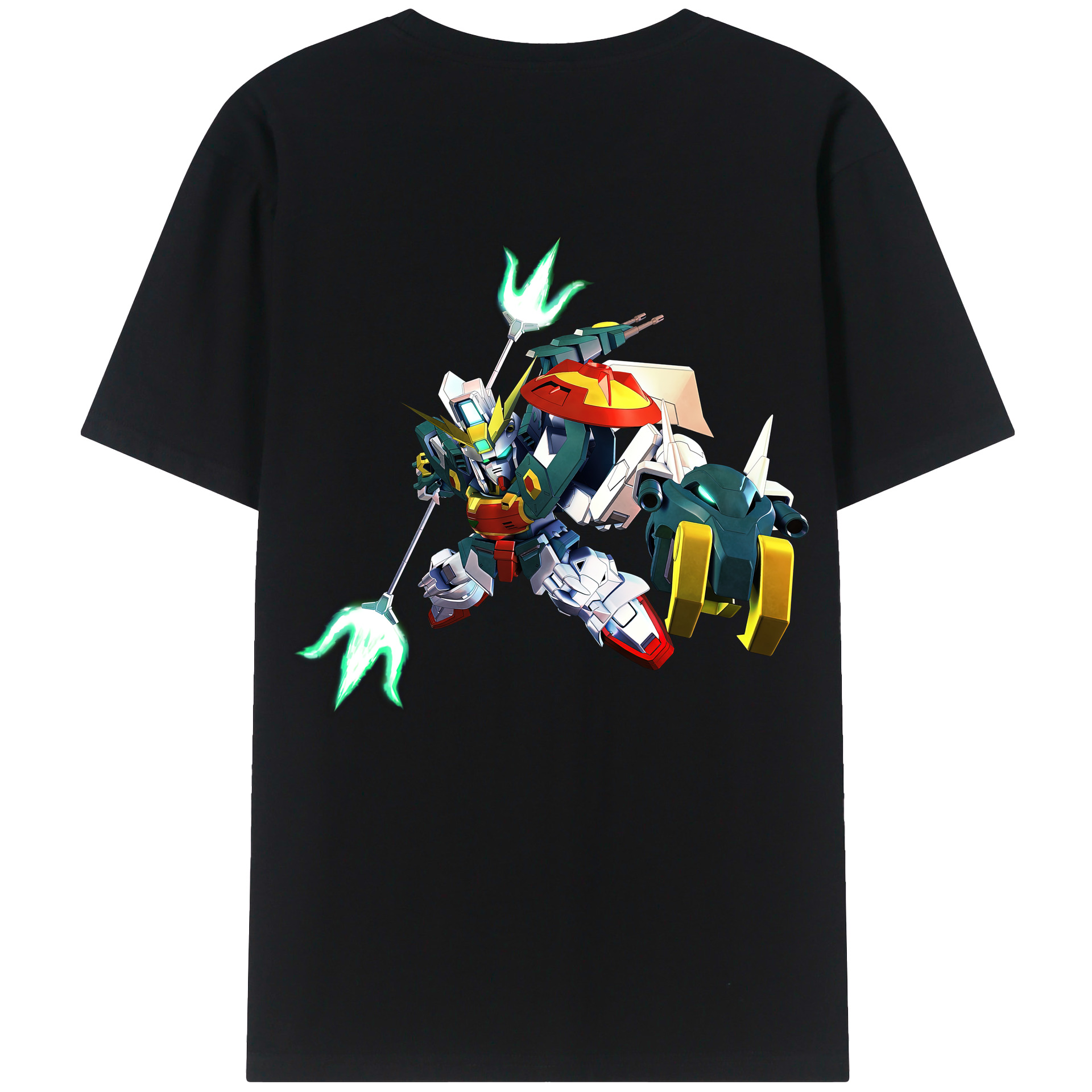 （画像用） 機動戦士ガンダム Mobile Suit Gundam レディース半袖Tシャツ(バックプリント)