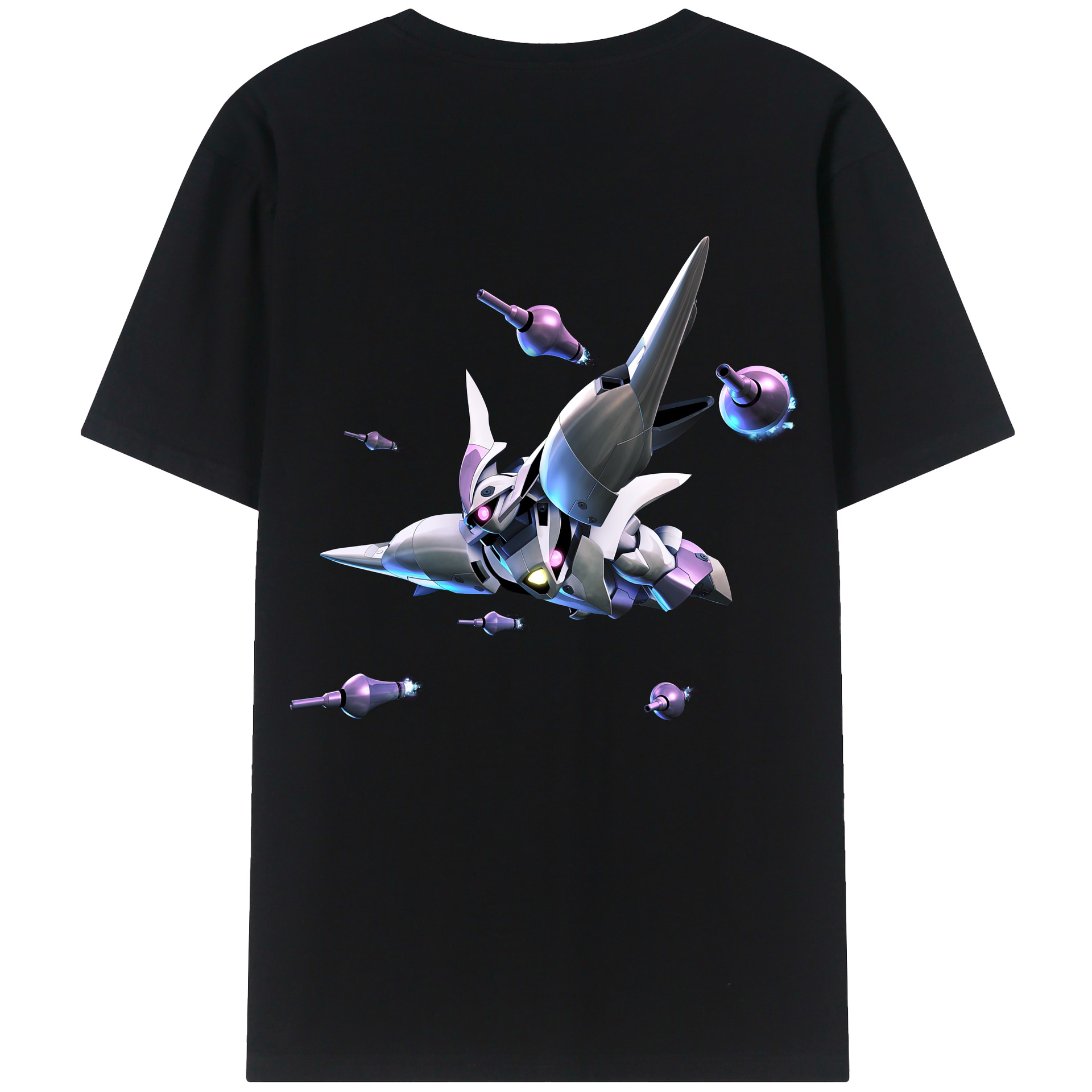 （画像用） 機動戦士ガンダム Mobile Suit Gundam レディース半袖Tシャツ(バックプリント)